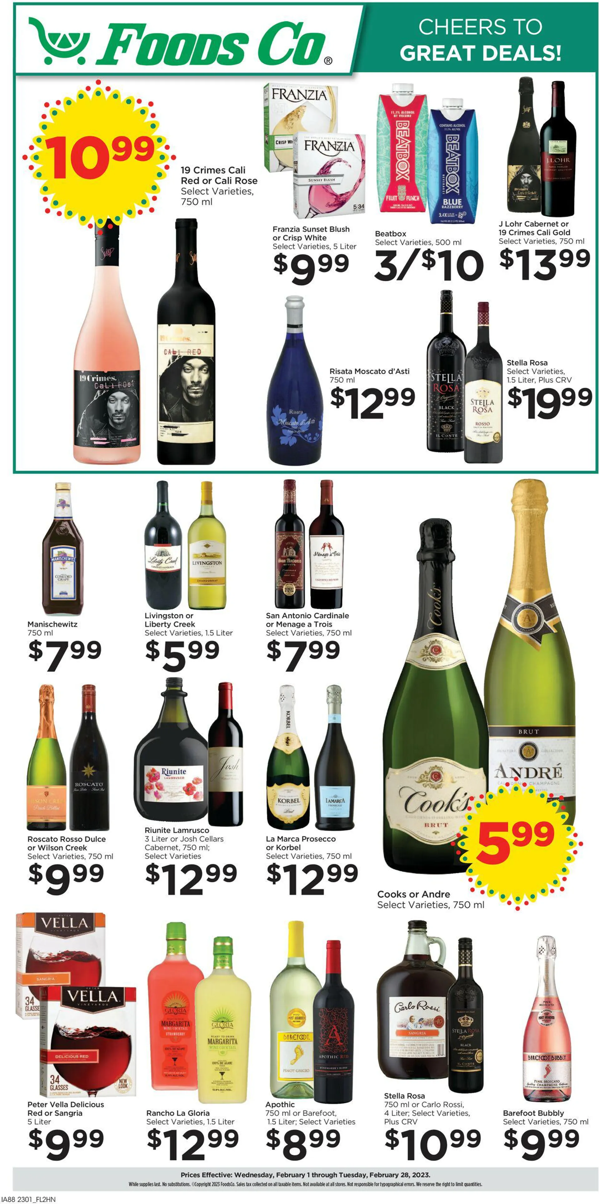 Foods Co. Current weekly ad - 1