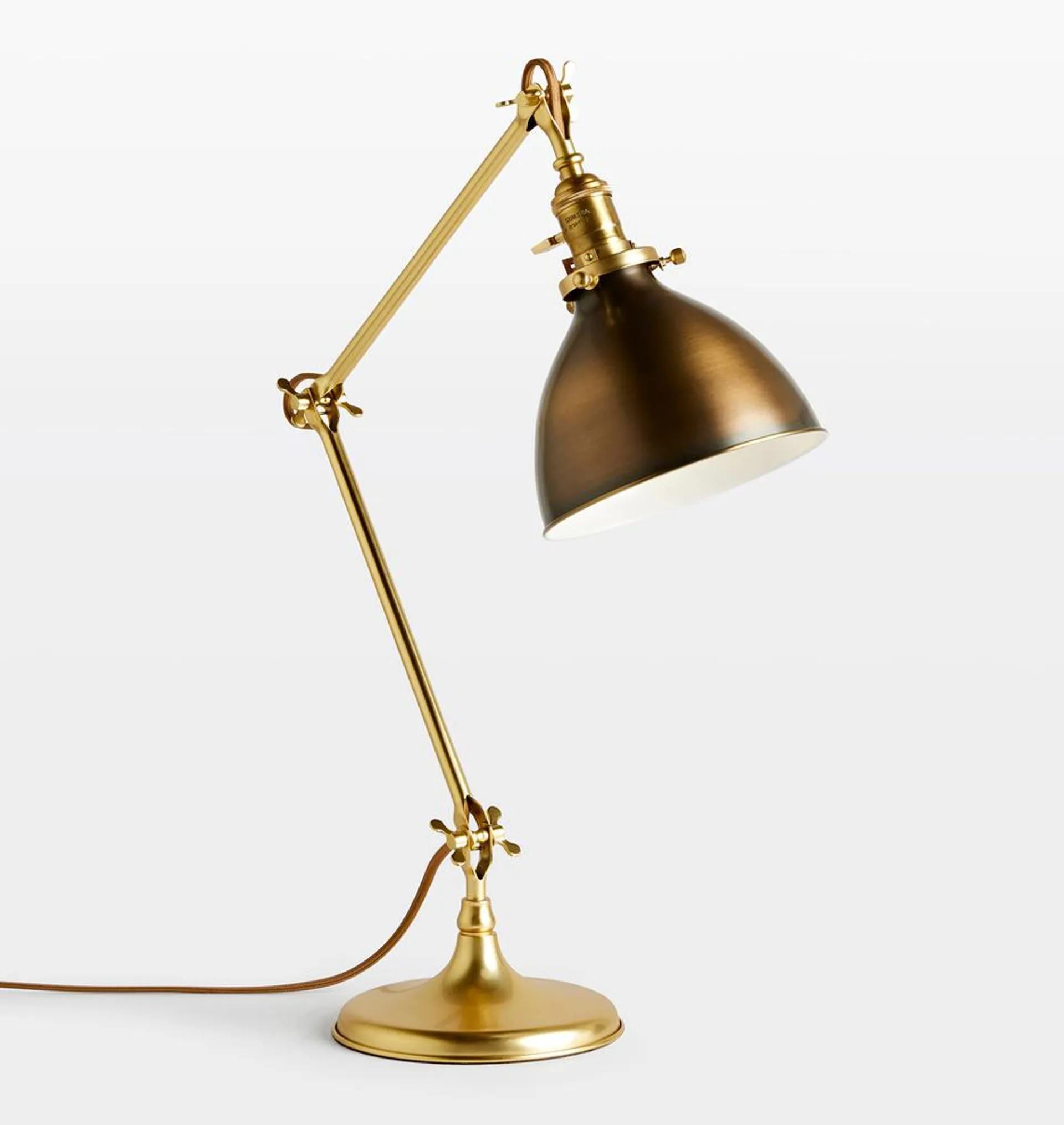 Fairview Task Table Lamp with Dome Shade