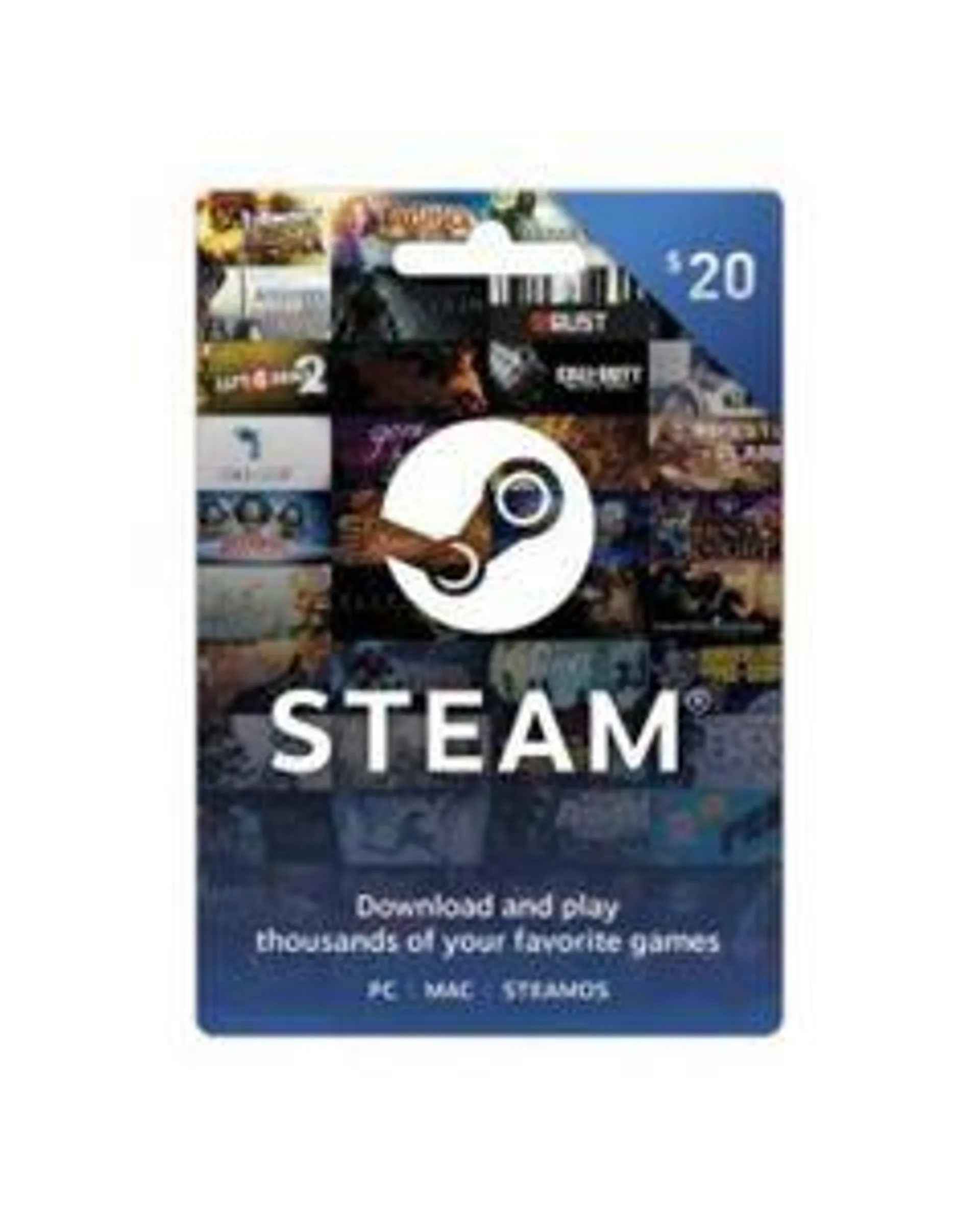 Steam Mall $20 Gift Card