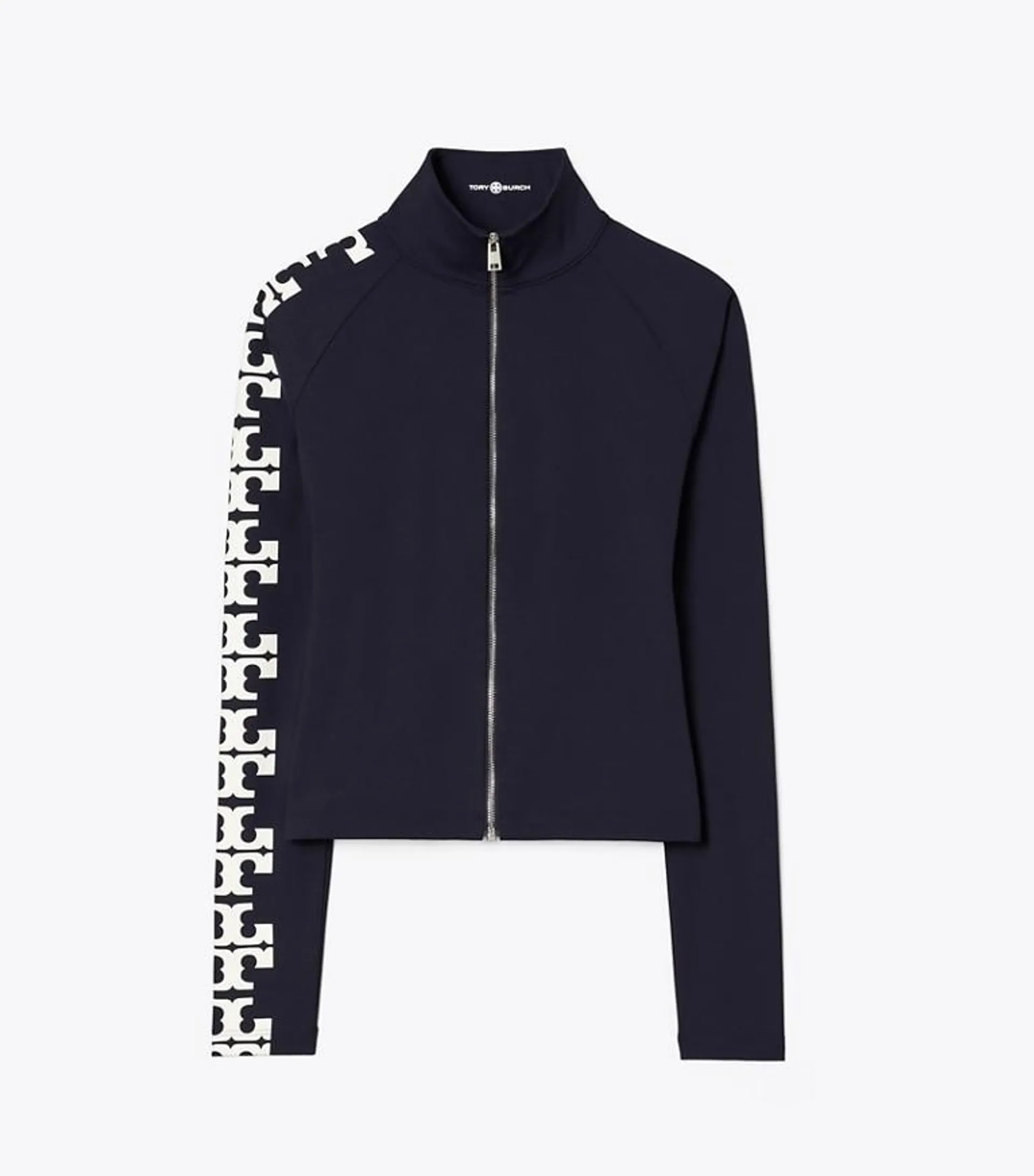 NYLON LOGO ZIP TOP