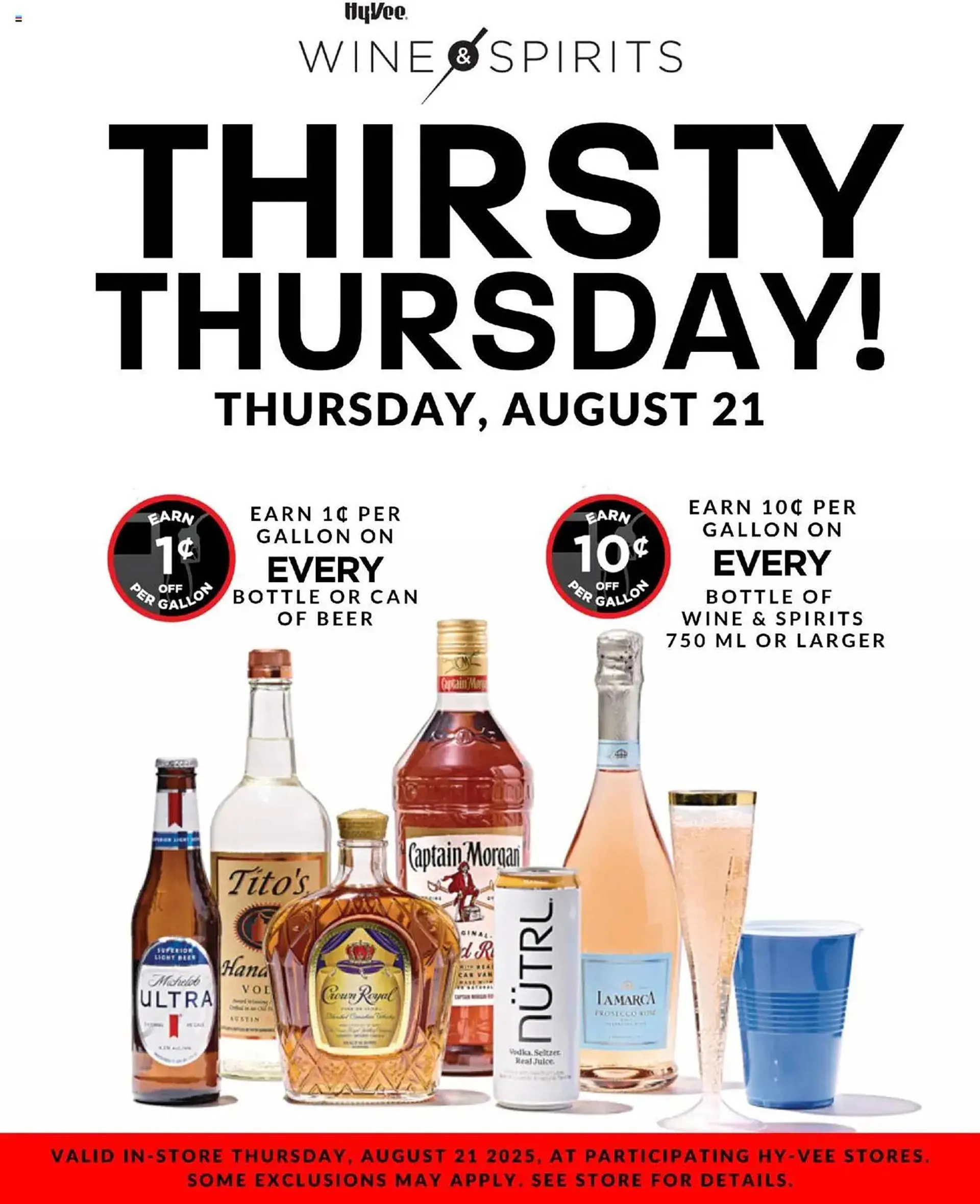 Weekly ad Hy-Vee Weekly Ad from August 21 to August 21 2025 - Page 1