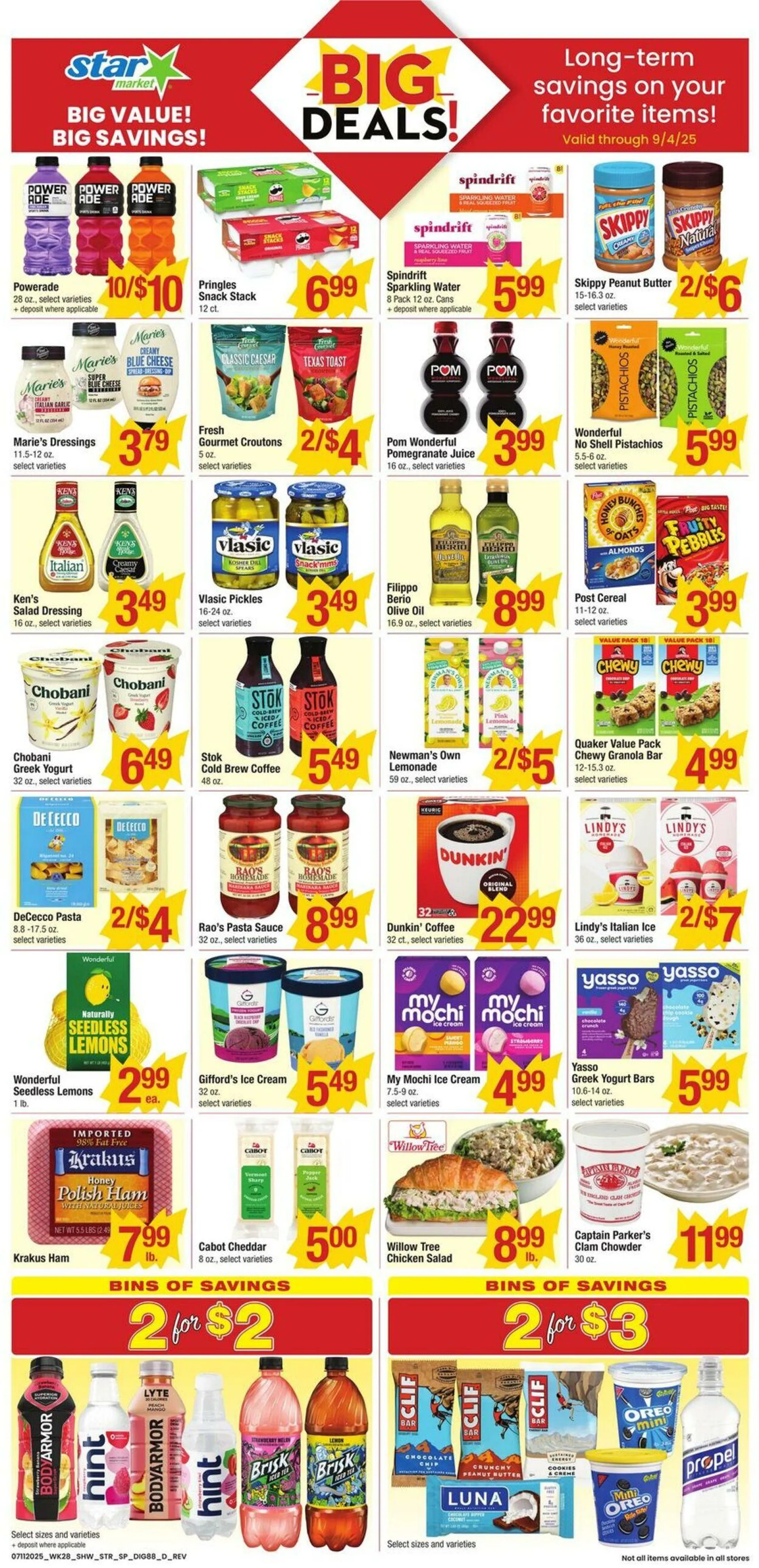 Weekly ad Star Markets from July 11 to July 17 2025 - Page 1