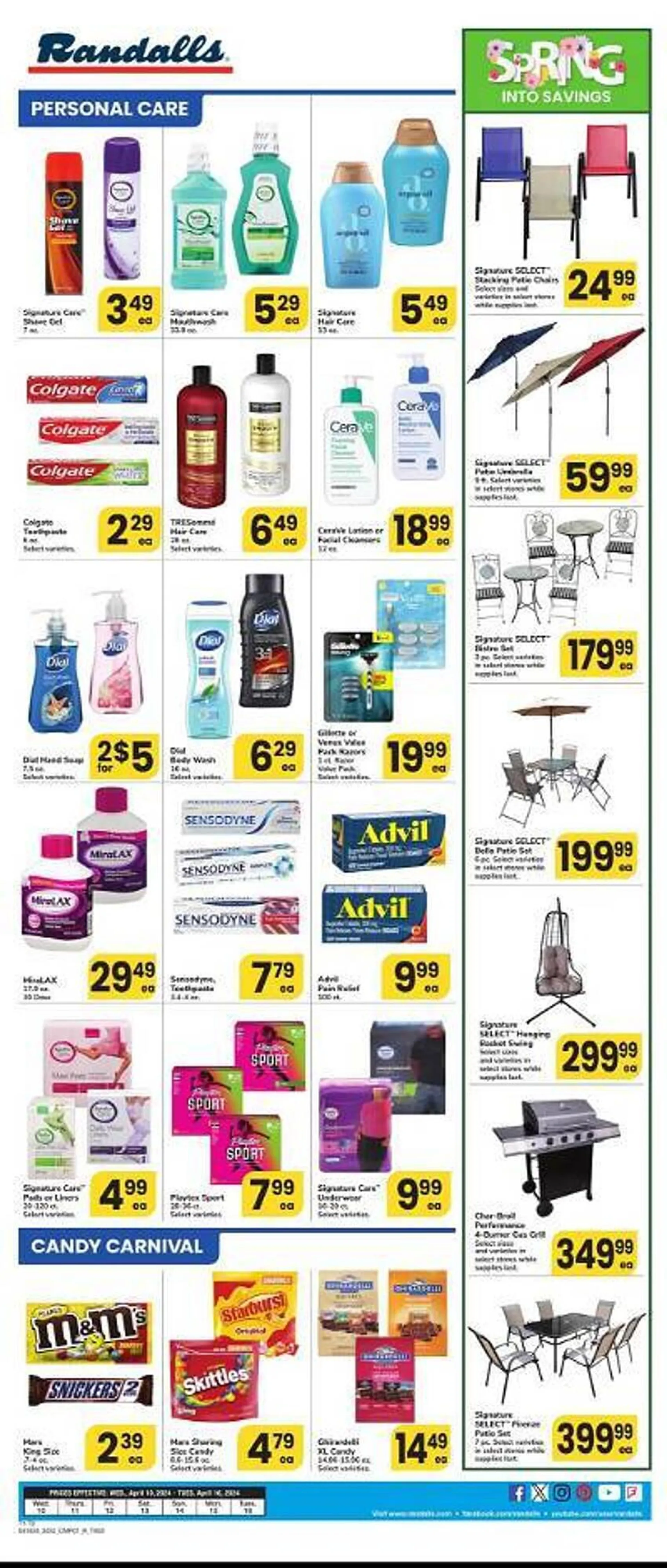 Weekly ad Randalls Weekly Ad from April 10 to April 16 2024 - Page 