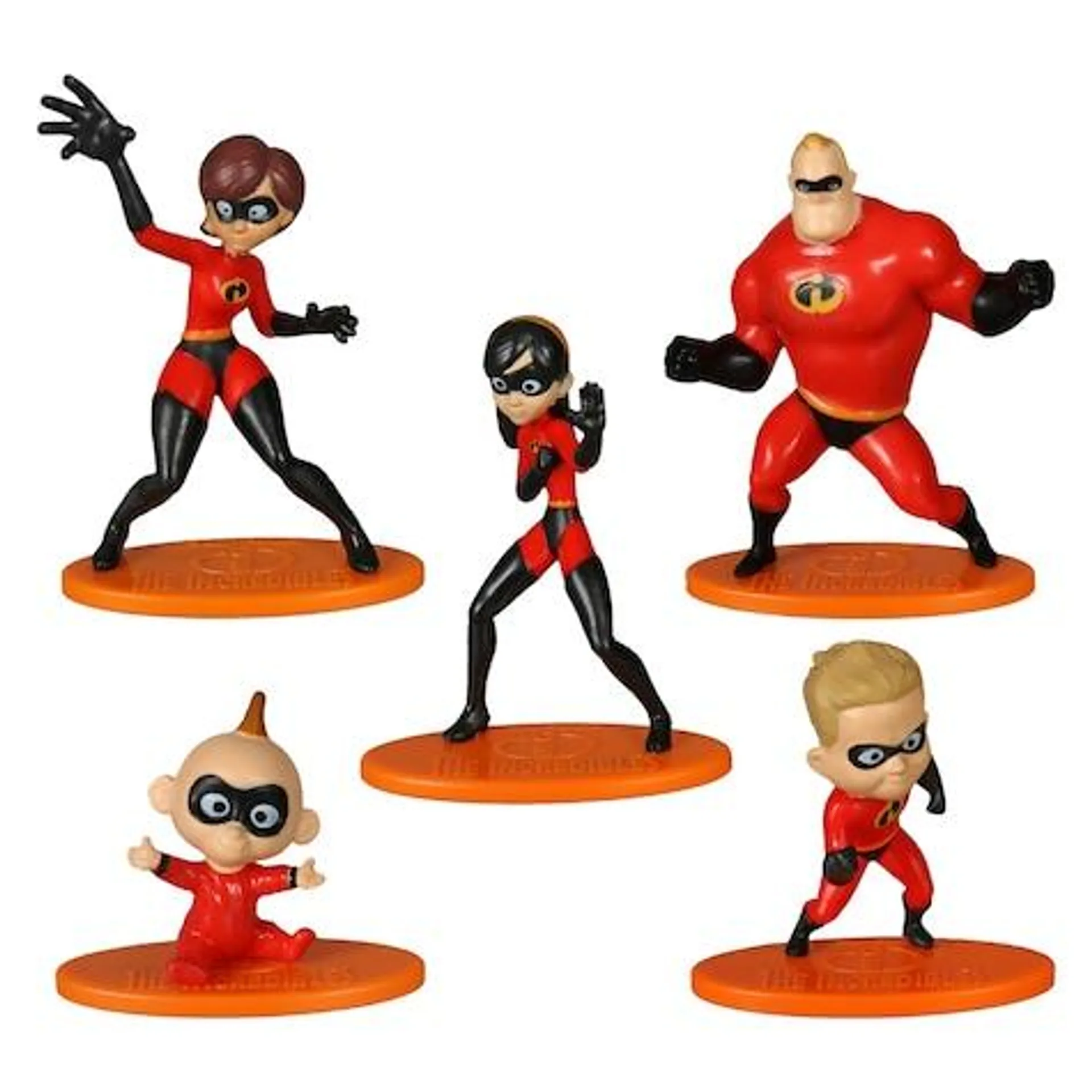 Disney-Pixar Incredibles 2 Mini Figurines, 2.625x2.125x1 in.