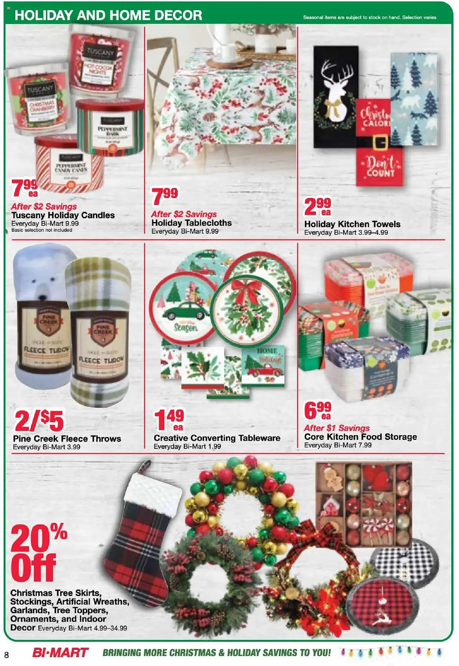 Weekly ad Bi-Mart Weekly Ad from December 3 to December 16 2024 - Page 8