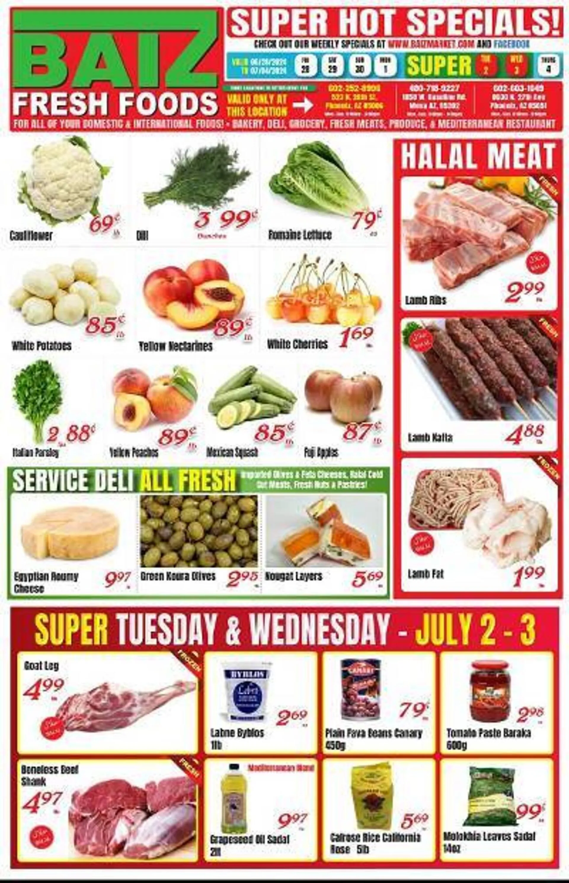 Baiz Market Place Weekly Ad - 1