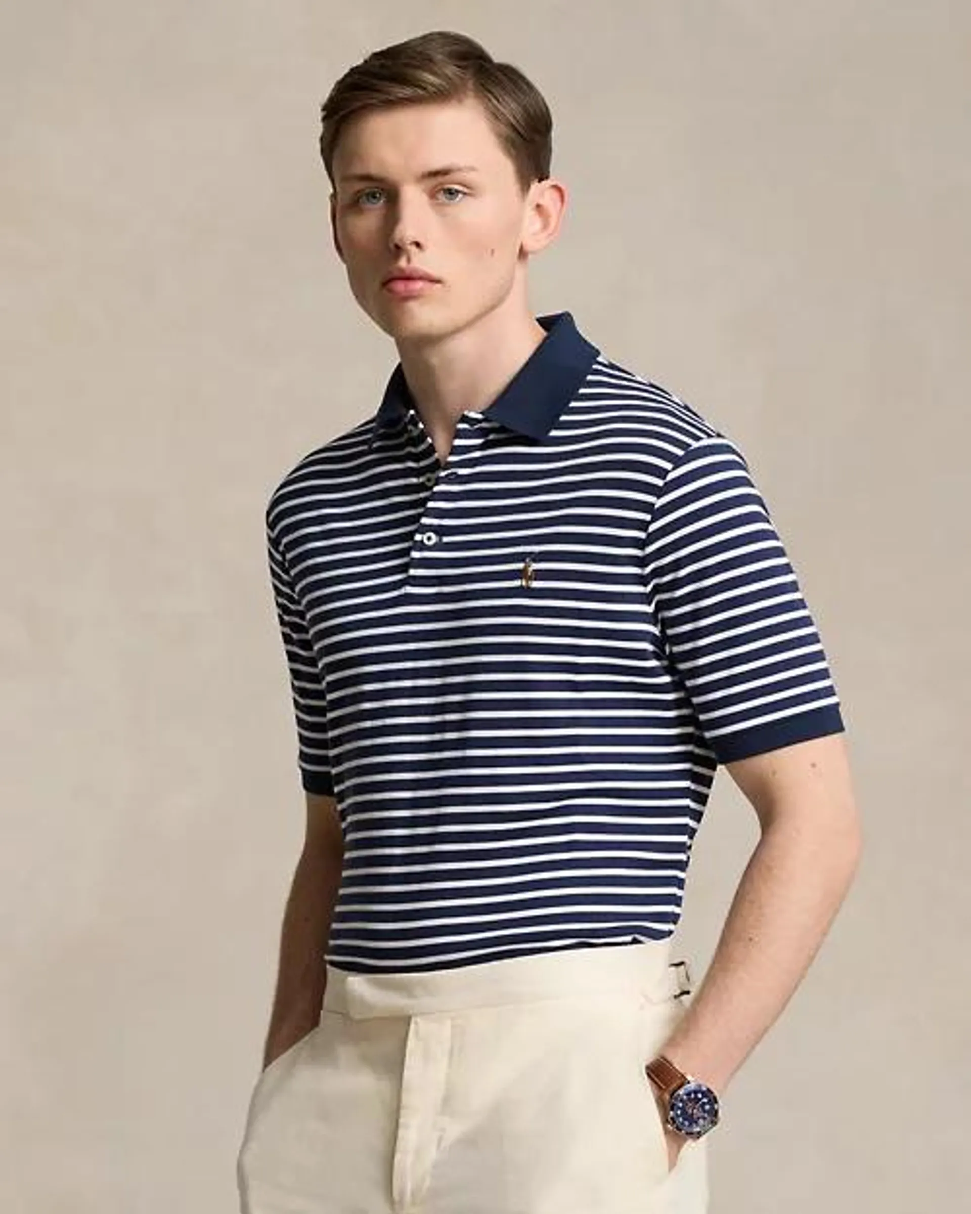 Classic Fit Soft Cotton Polo Shirt