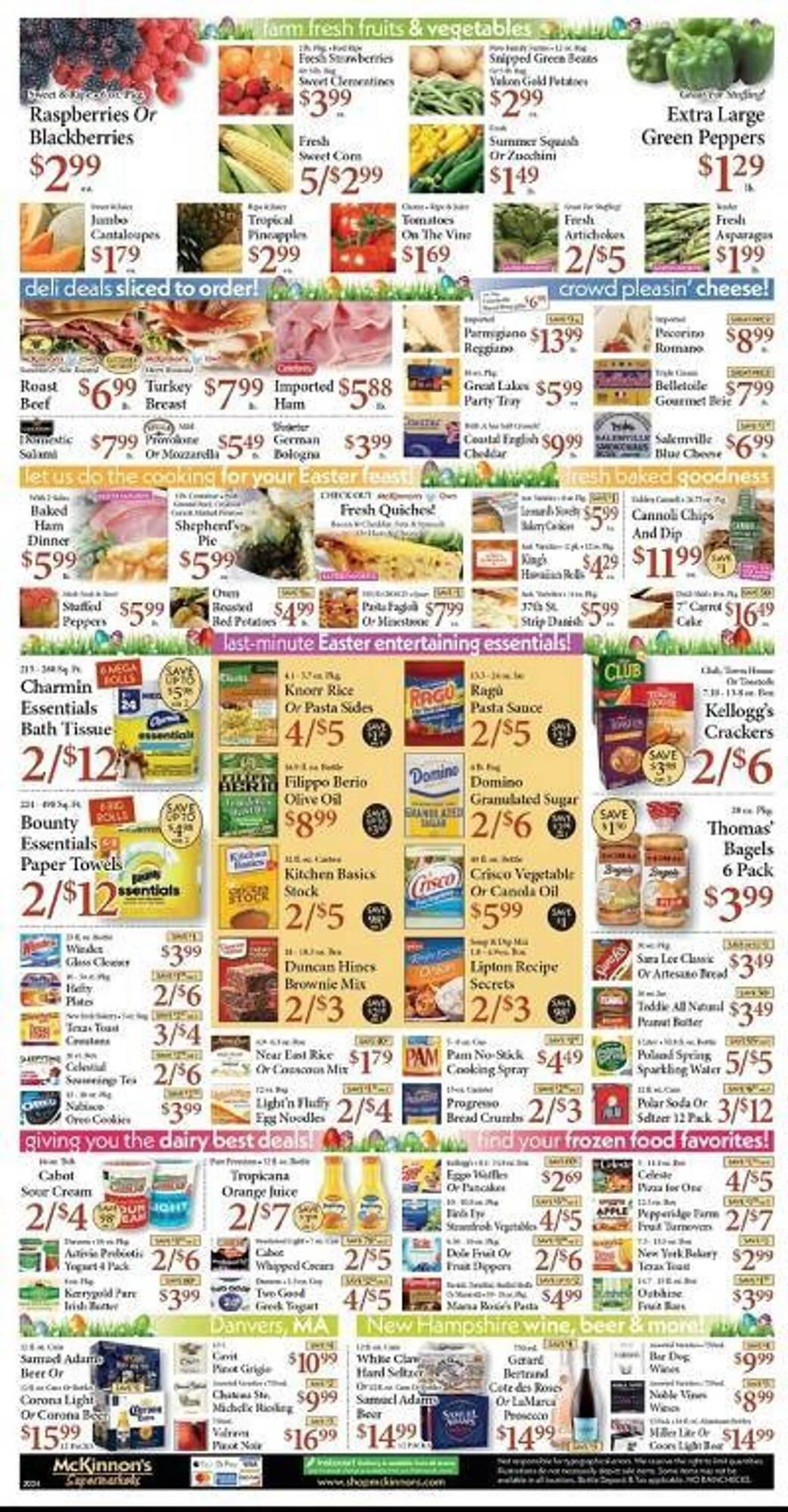 Weekly ad McKinnon's Supermarkets Weekly Ad from March 29 to April 4 2024 - Page 2