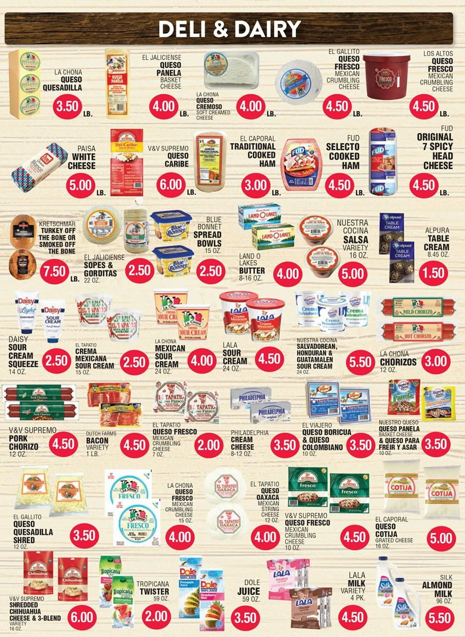Weekly ad Carnicerias Jimenez Weekly Ad from June 5 to June 11 2025 - Page 1