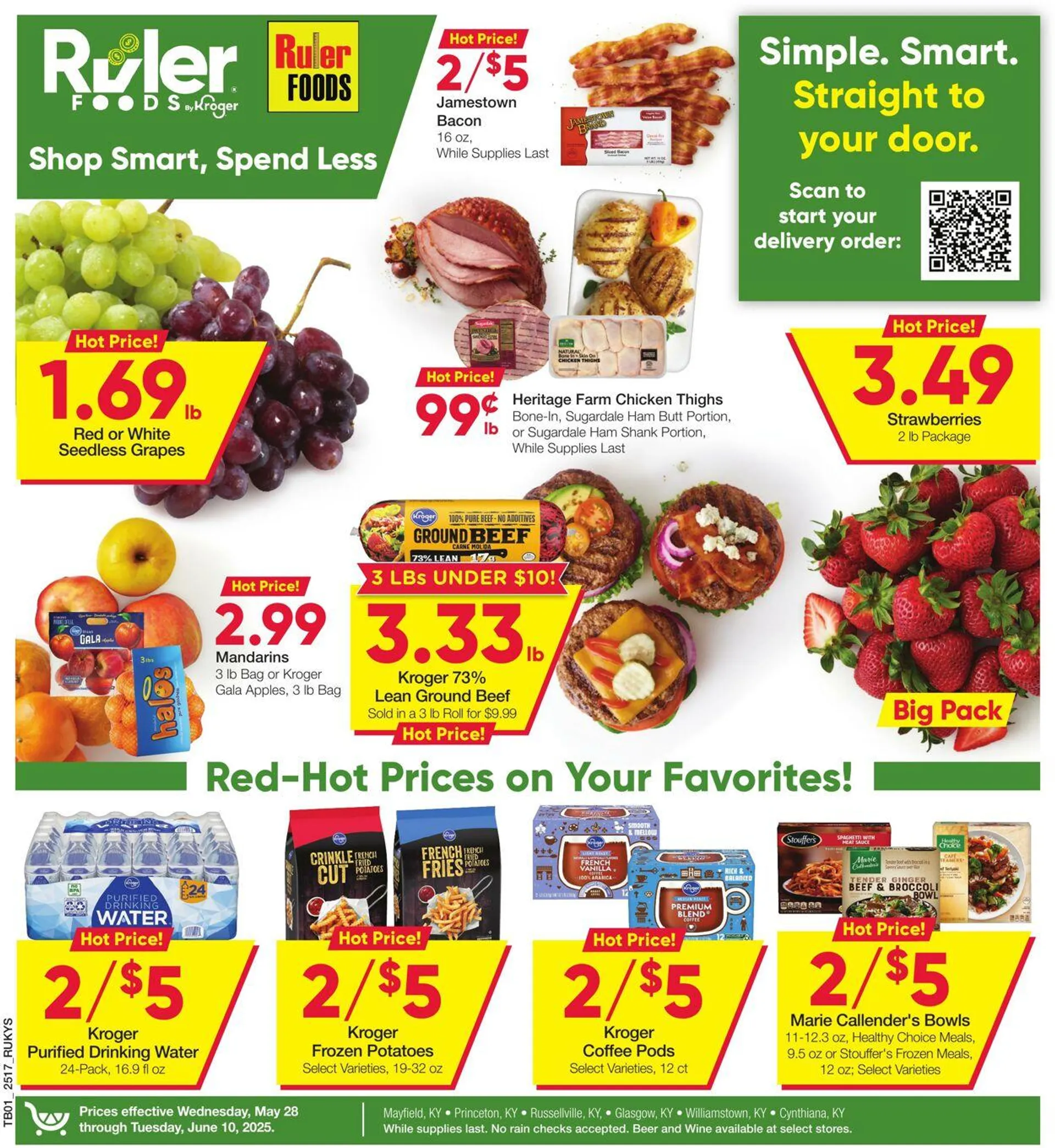 Weekly ad Ruler Foods Current weekly ad from May 28 to June 10 2025 - Page 1