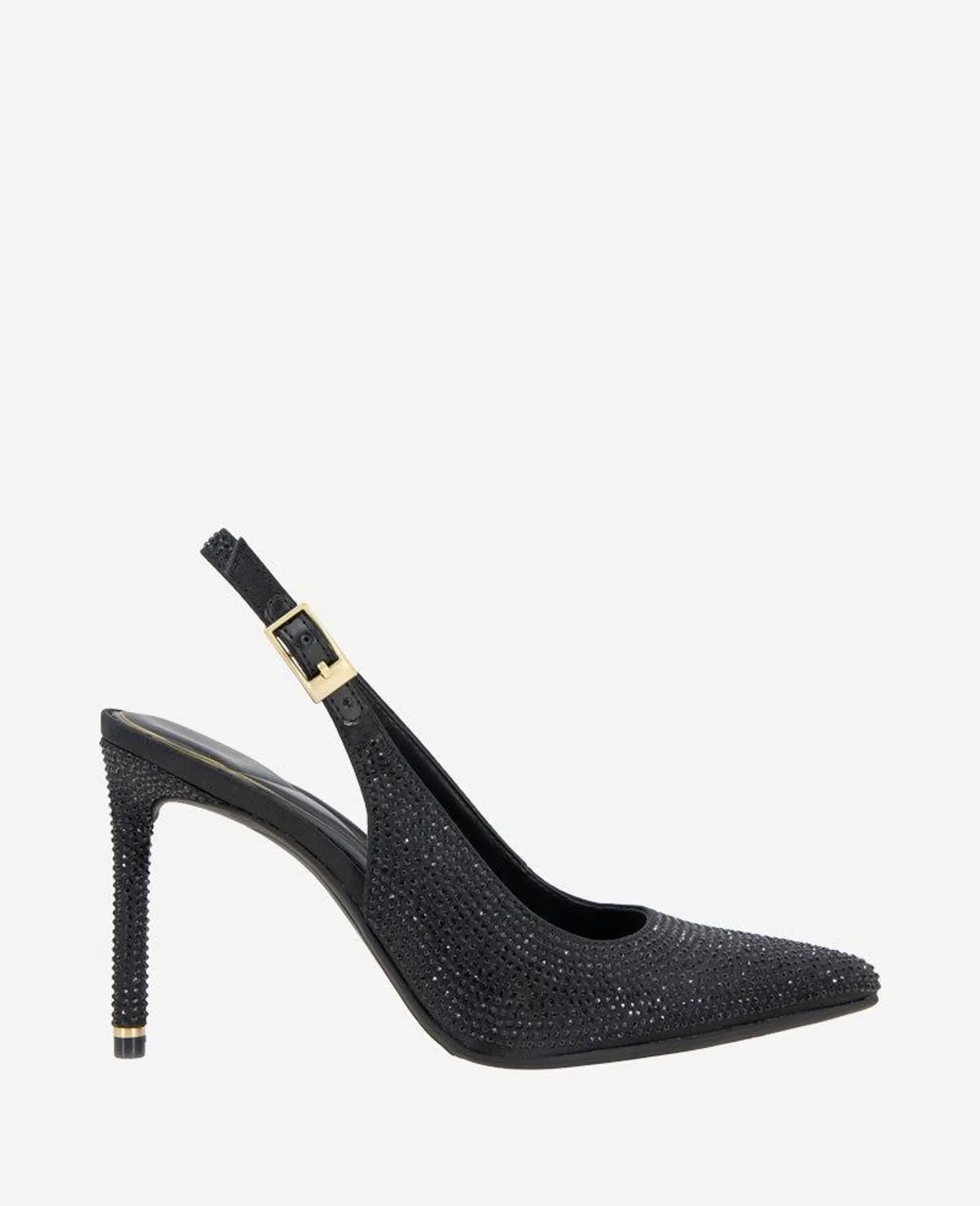 Quinnly Crystal Slingback Heel