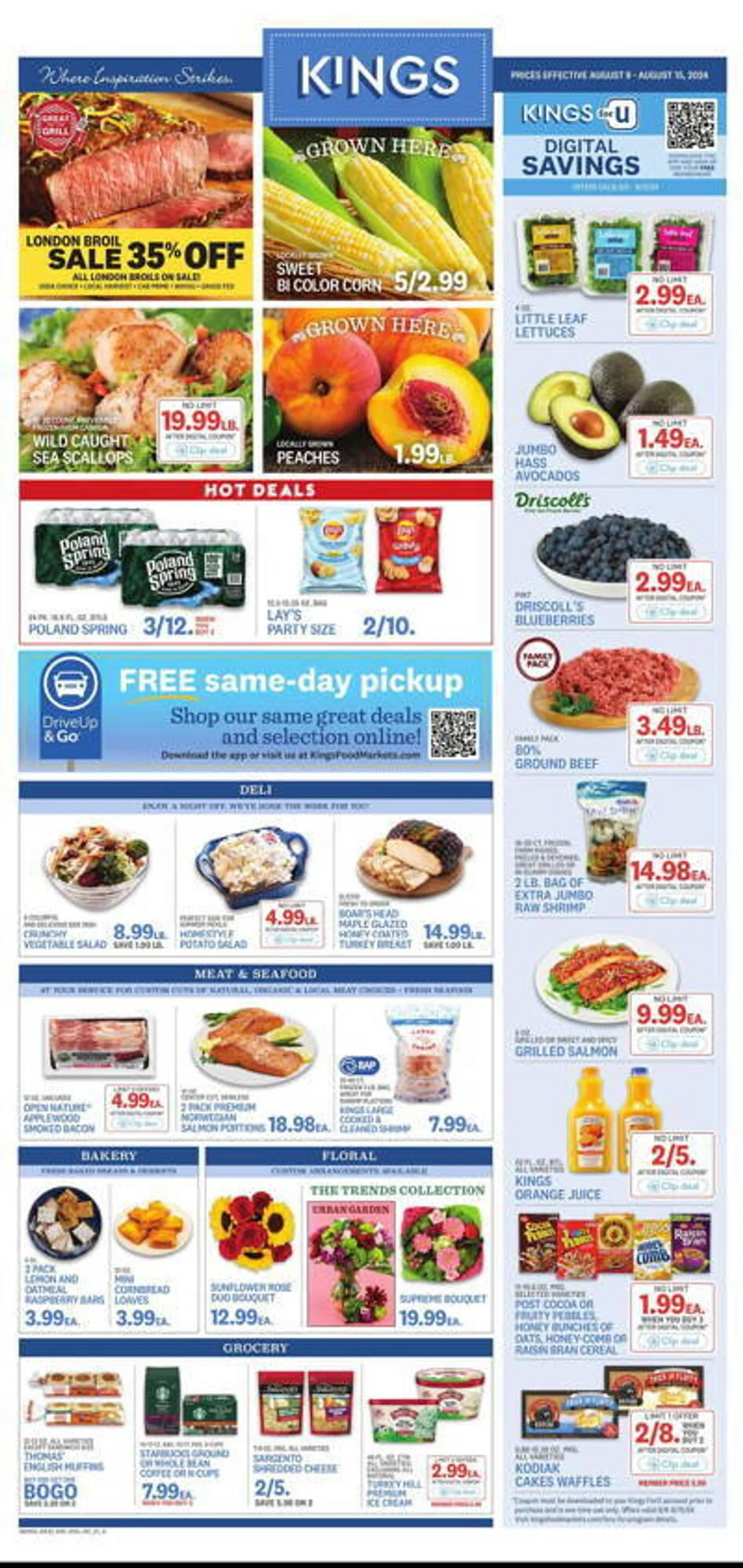 Kings Food Markets Weekly Ad - 1