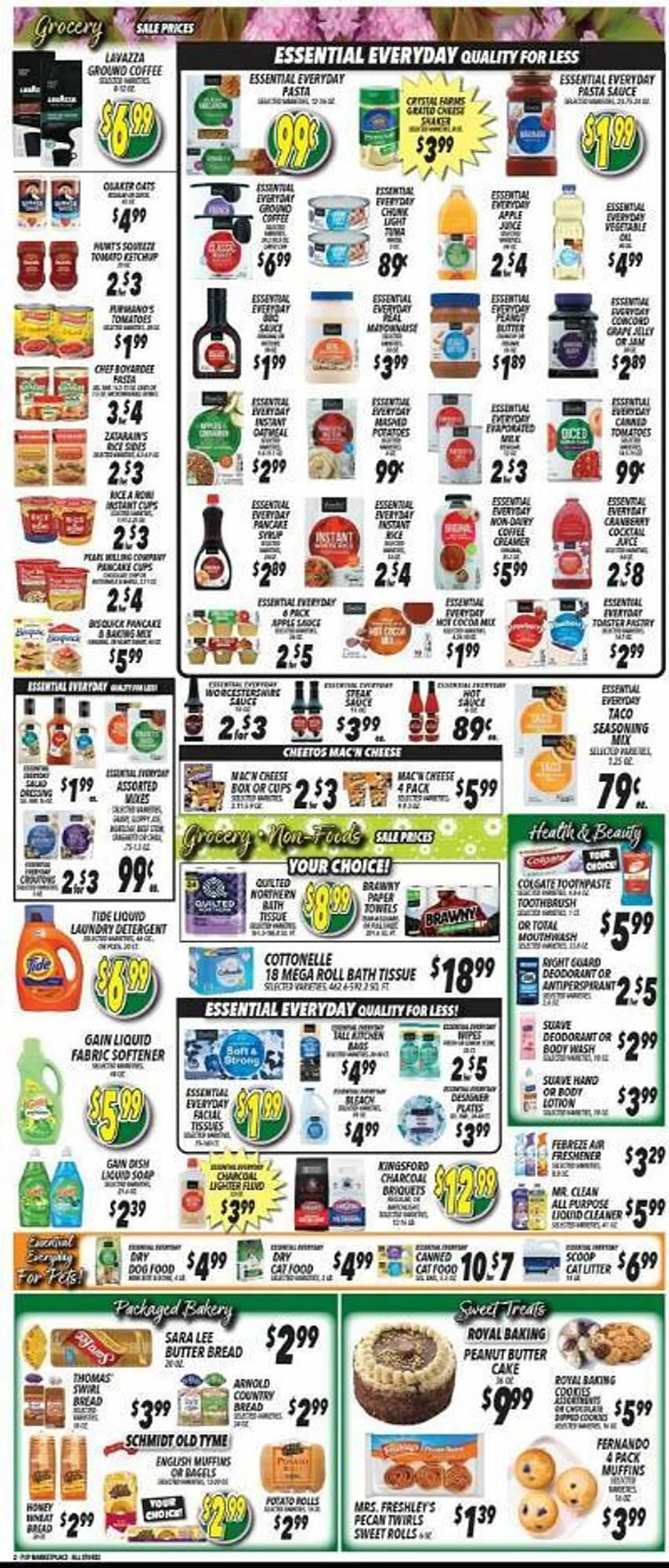 Weekly ad PJP Marketplace Weekly Ad from March 29 to April 4 2024 - Page 2