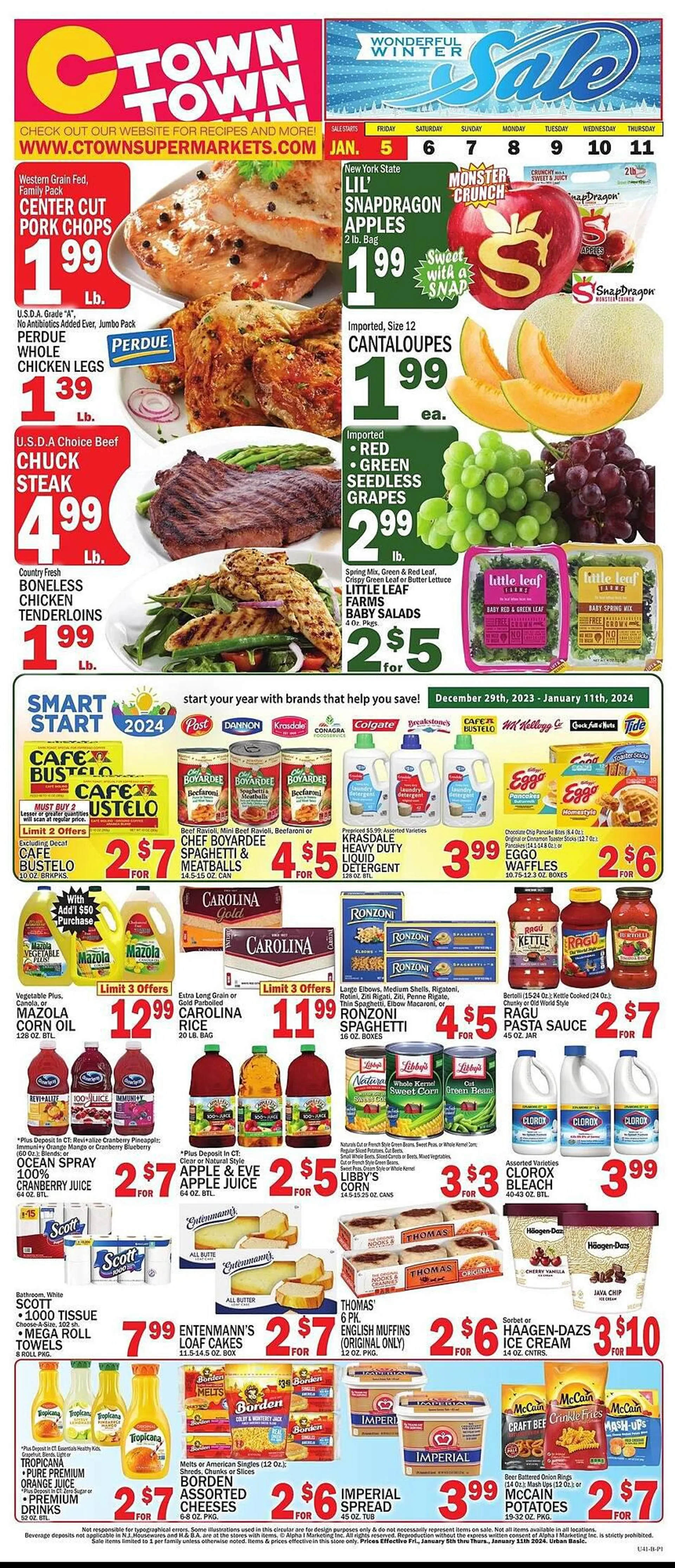 Weekly ad Ctown Weekly Ad from January 5 to January 11 2024 - Page 