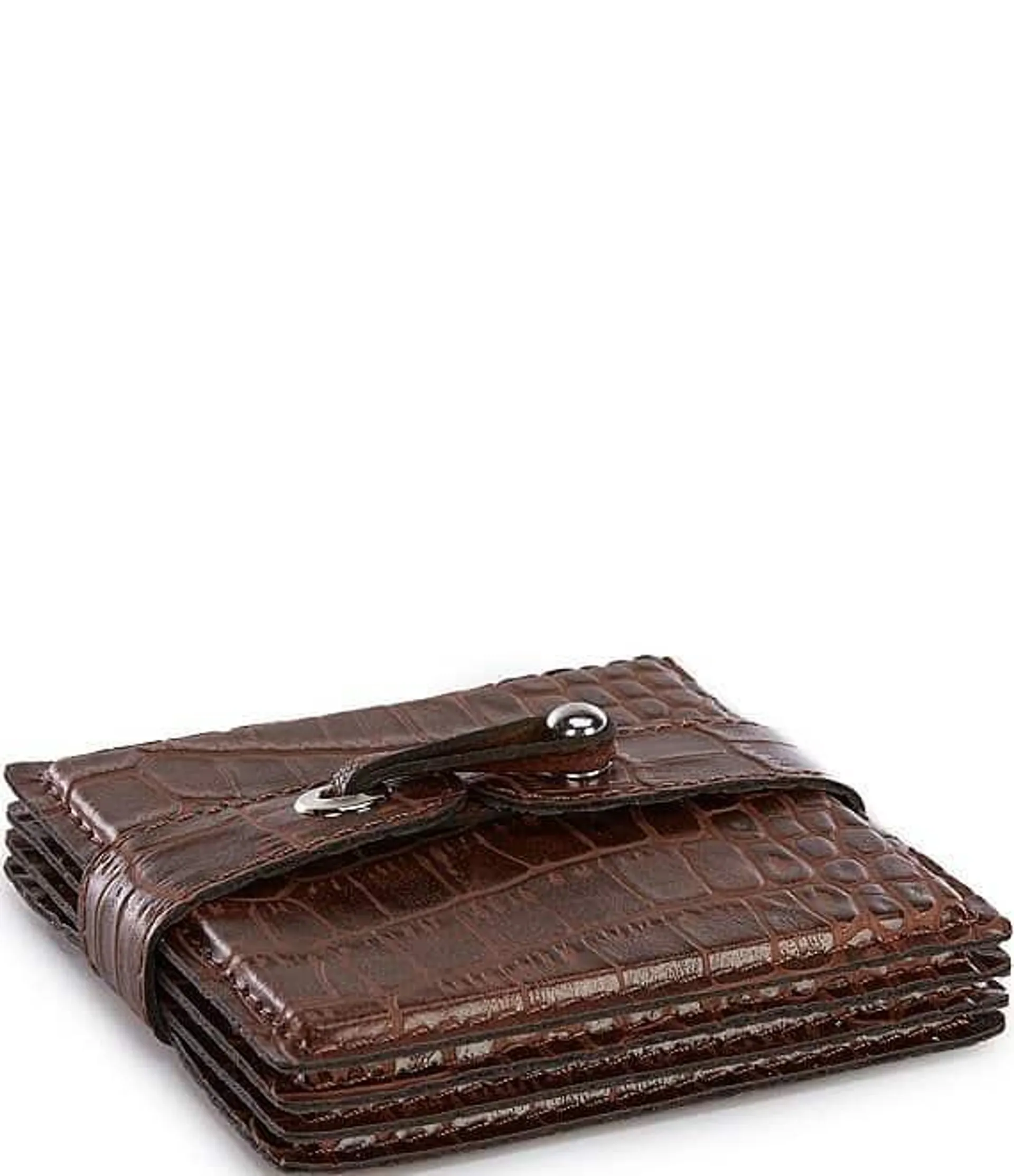 Faux Crocodile Coasters, Set of 4