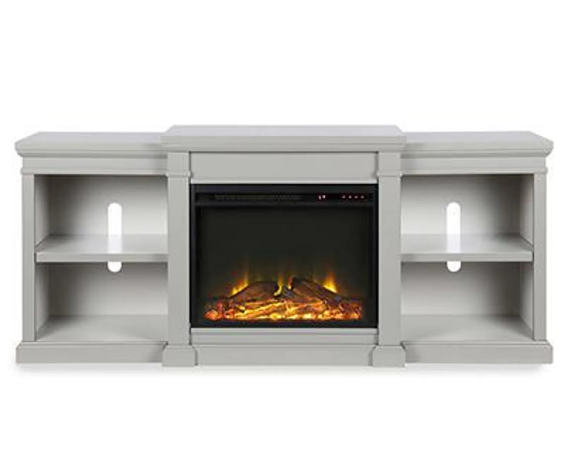 65" Wilton Gray Electric Fireplace Console