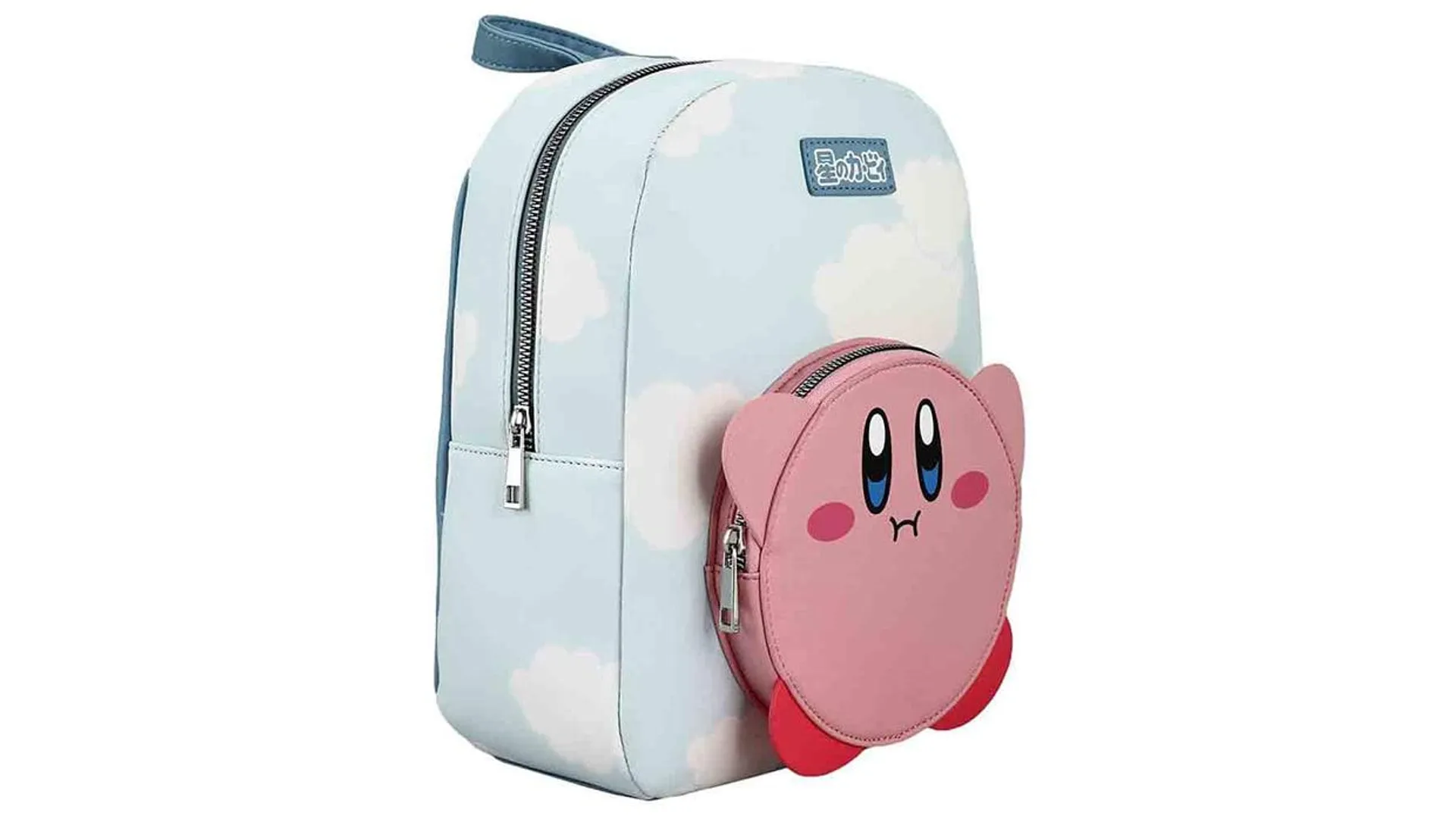 Kirby Die-cut Pocket & Cloud Print Mini Backpack