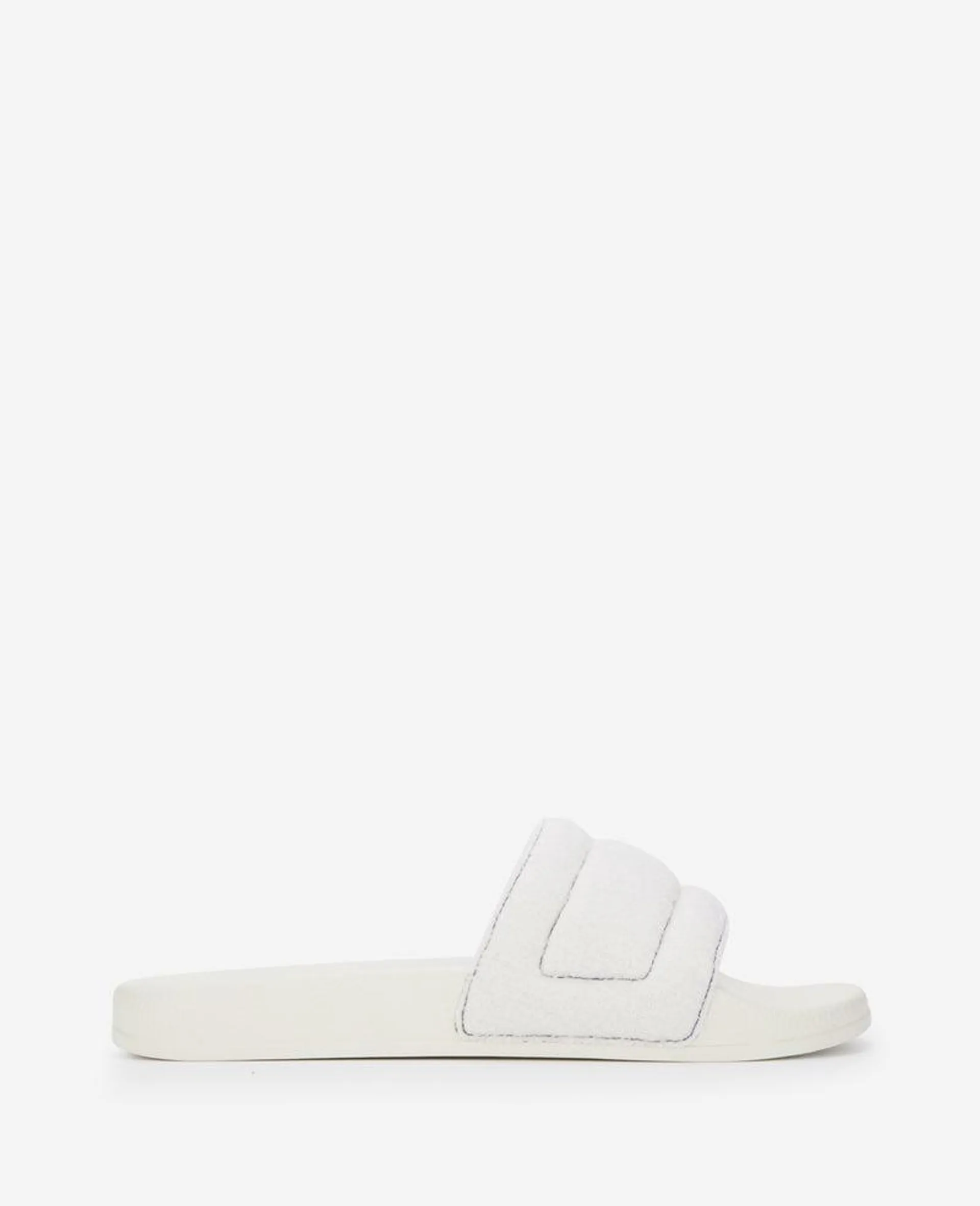 Screen Quilted Slide Sandal