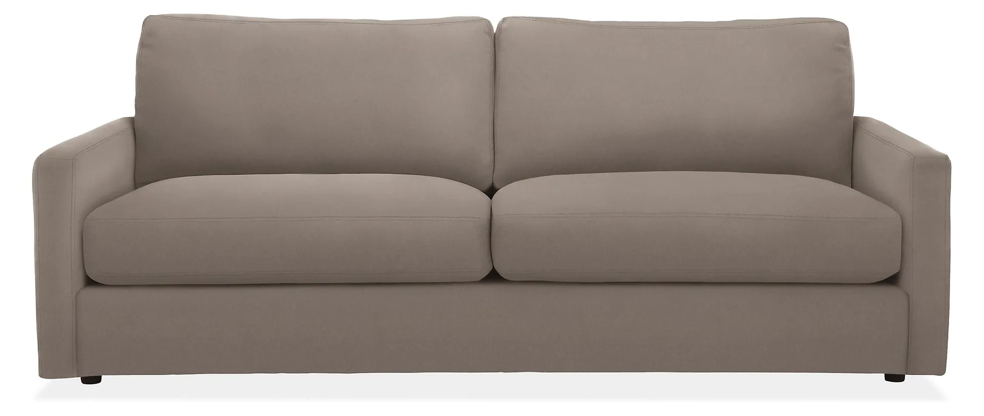 Linger 81" Sofa in Dawson Otter