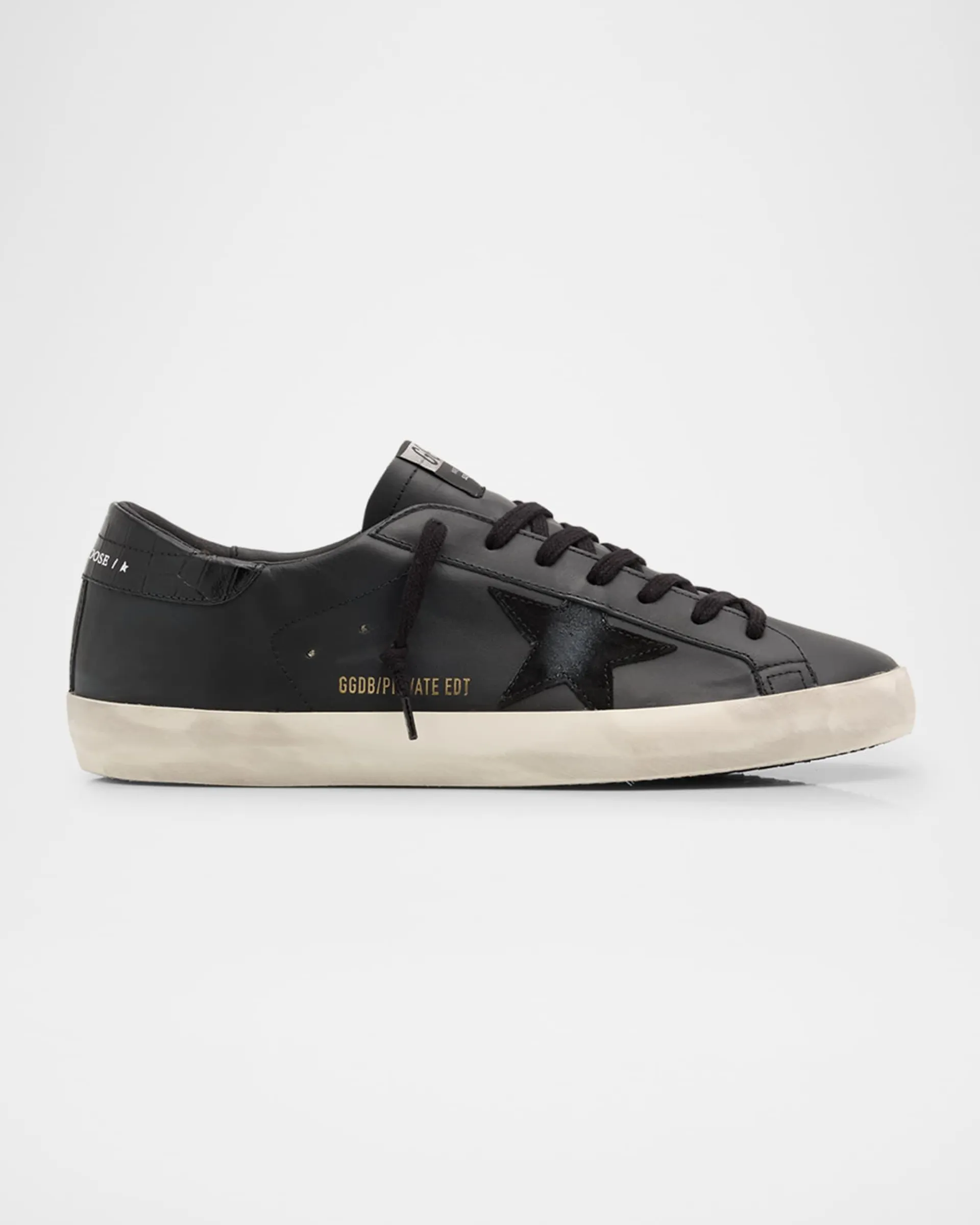 Men's Super-Star Low-Top Leather Sneakers