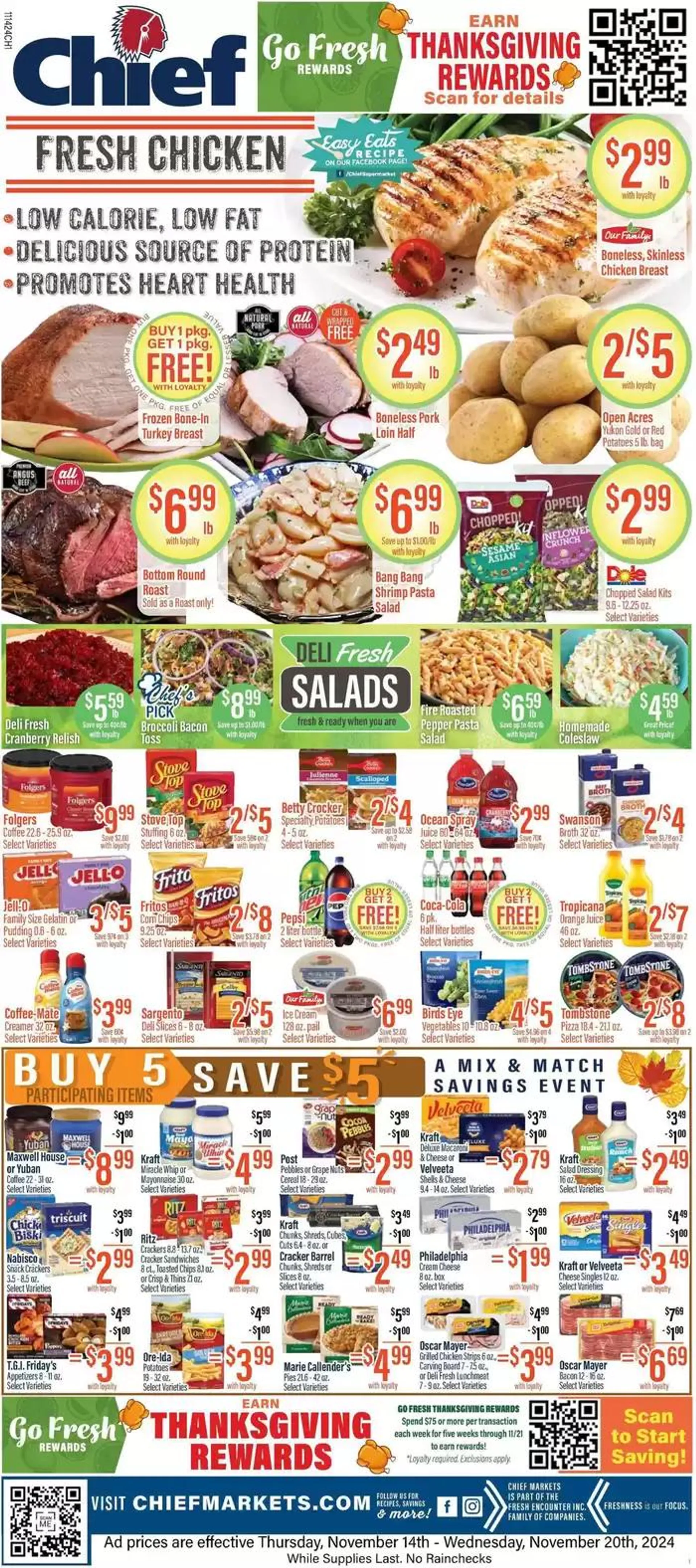 Chief Supermarket weekly ad - 1