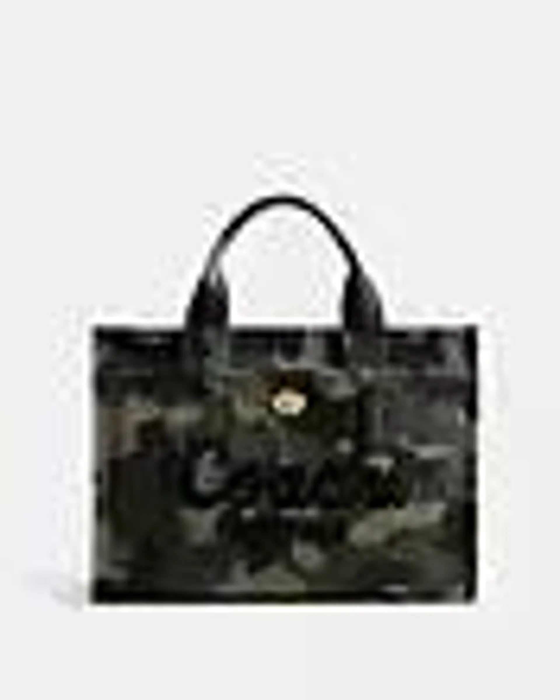 Cargo Tote Bag With Camo Print