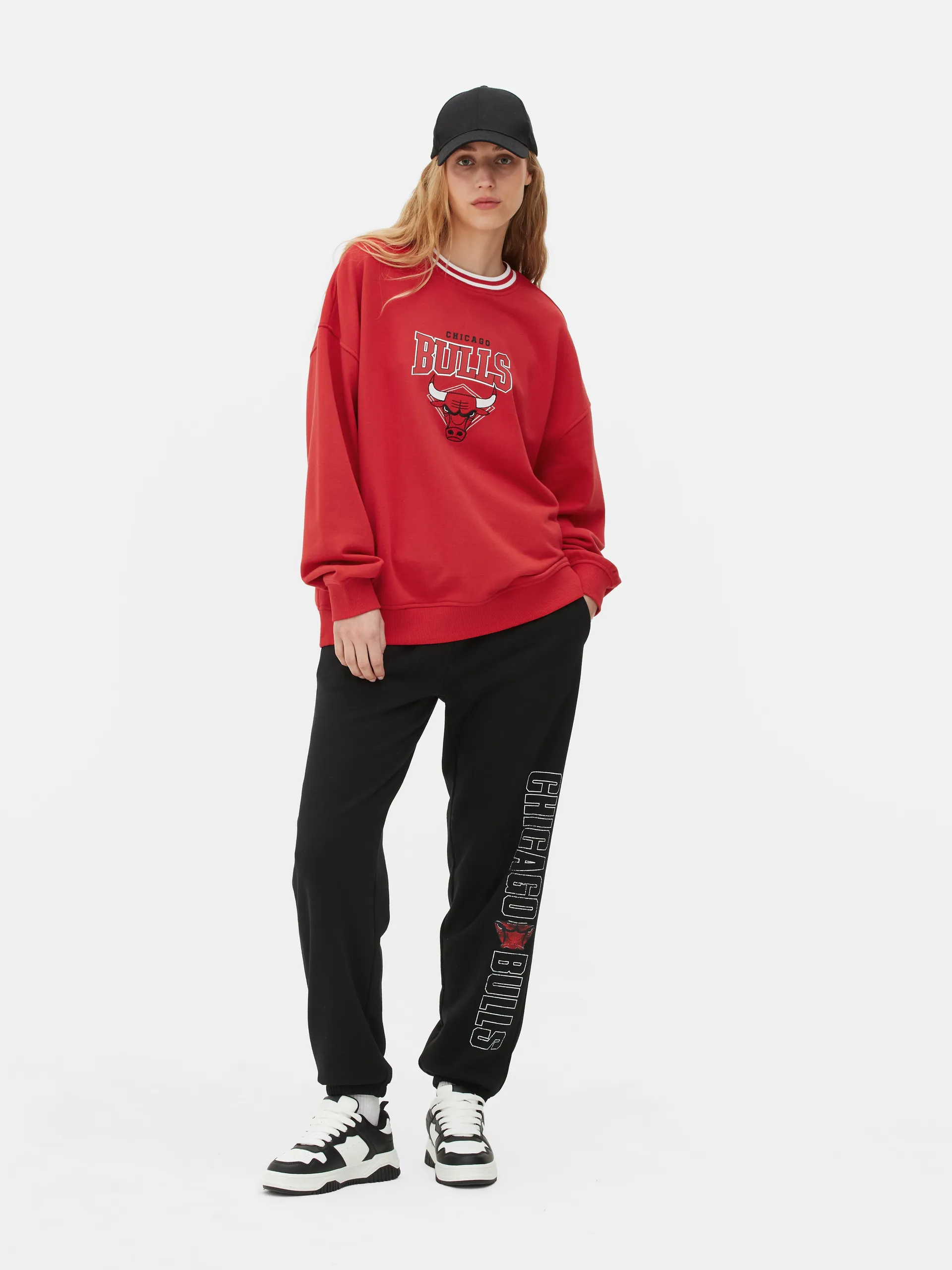 Sweat-shirt oversize NBA Chicago Bulls