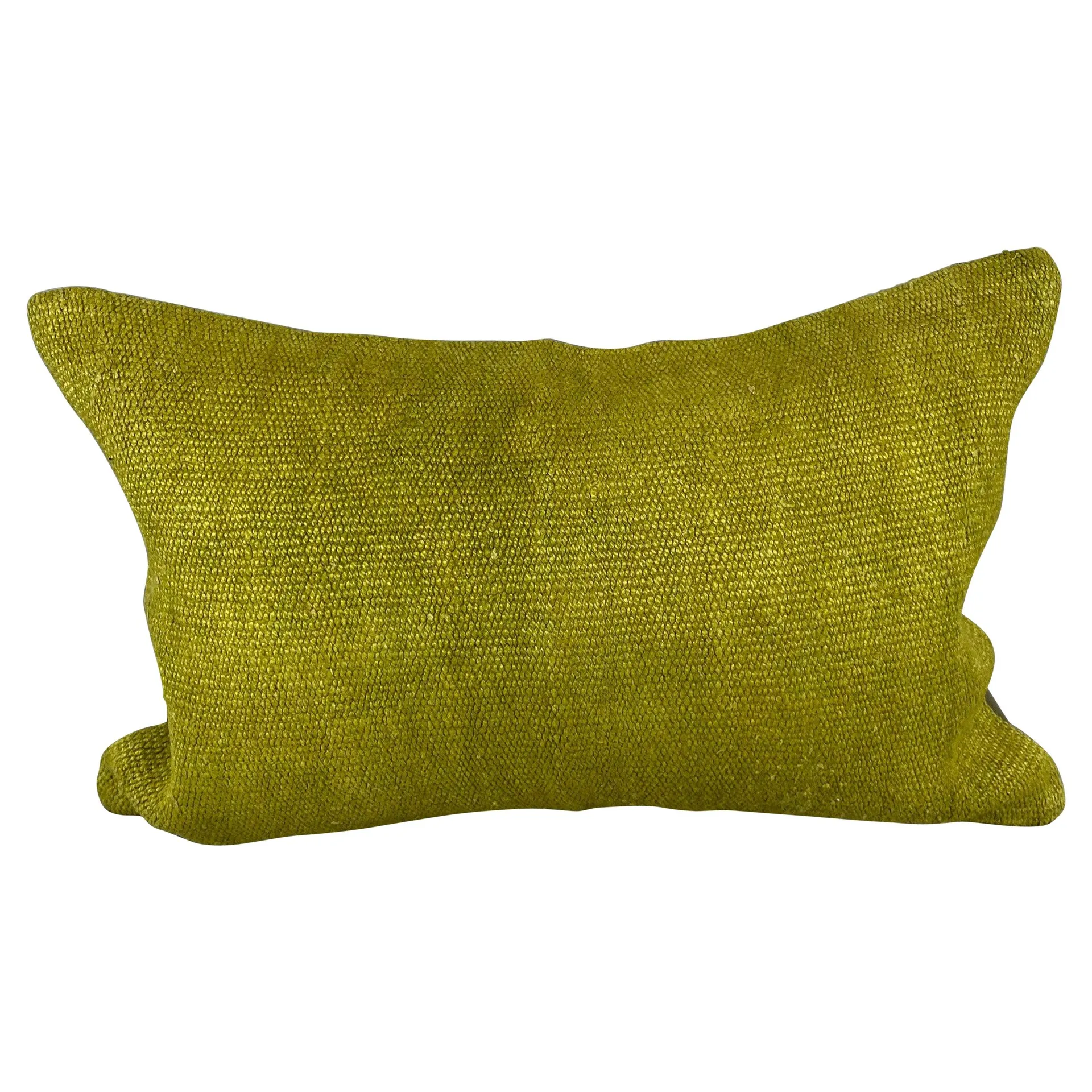 16 x 24 Hemp Pillow Turkish Cushion Natural Green Pillow Cushion Cover #6374