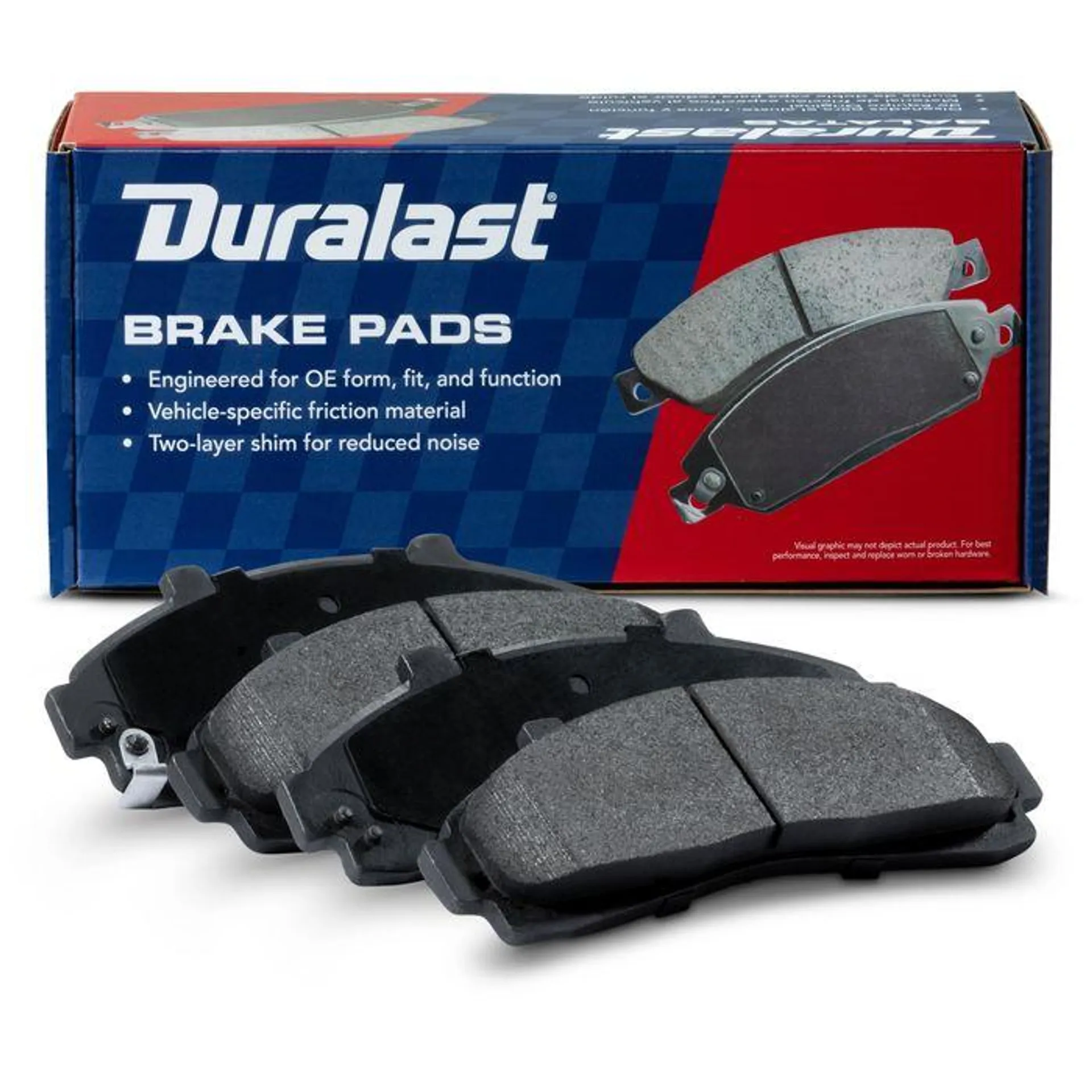 Duralast Semi-Metallic Brake Pads MKD652