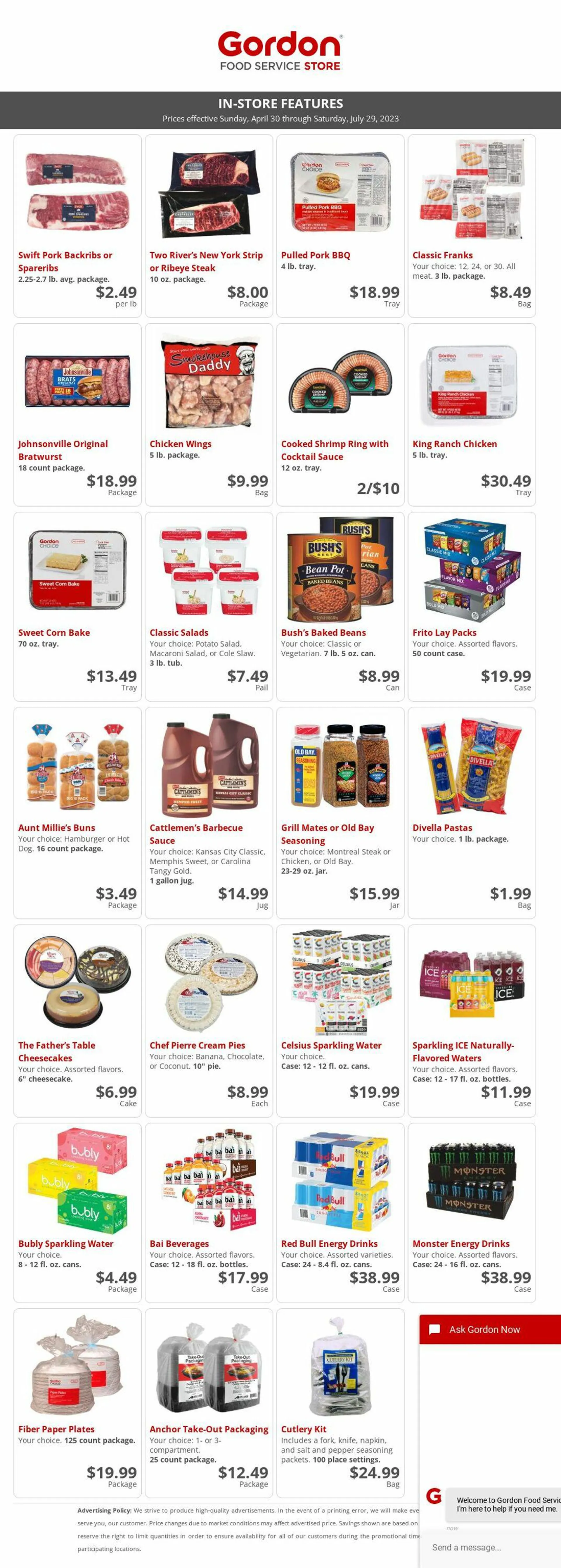 Gordon Food Service Store Current weekly ad - 1