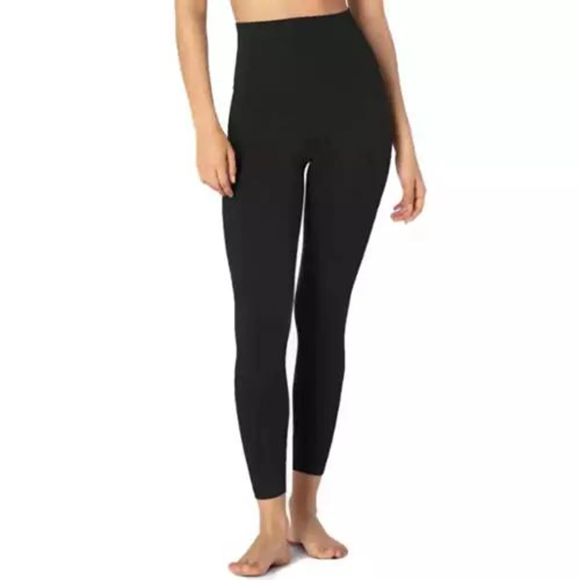 Women's Beyond Yoga Heather Rib High Waisted Midi Leggings