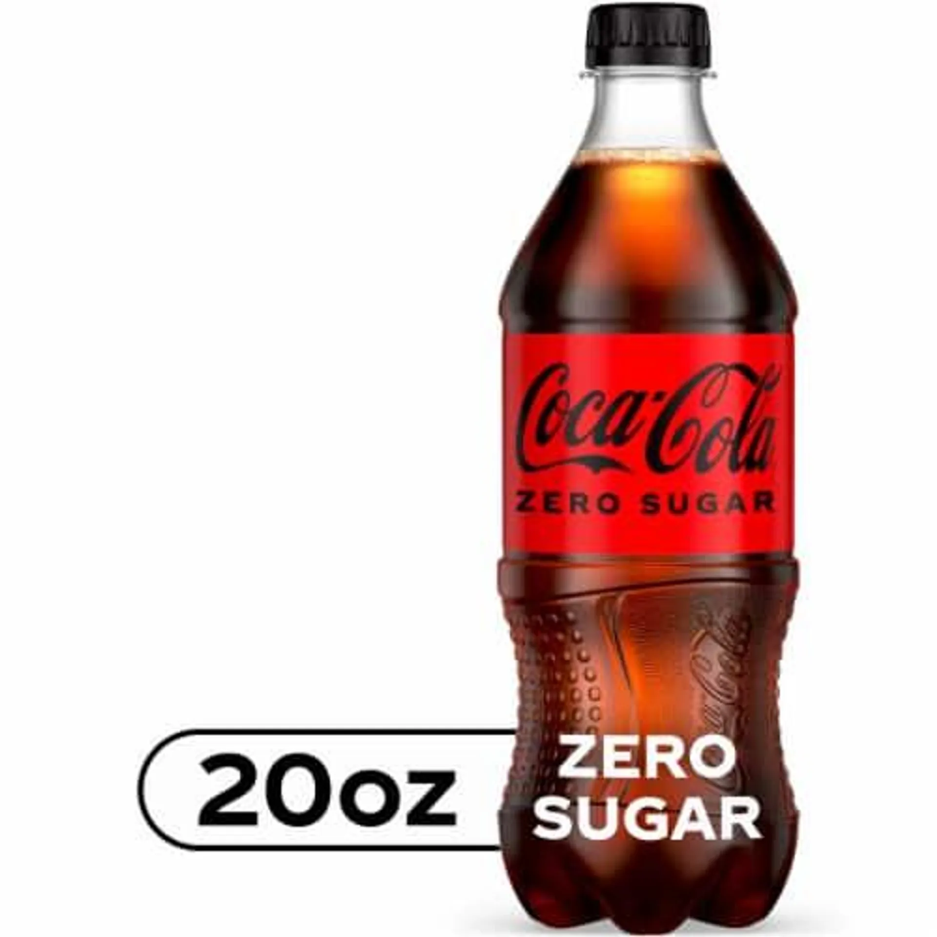 Coca-Cola Zero Sugar Soda Bottle