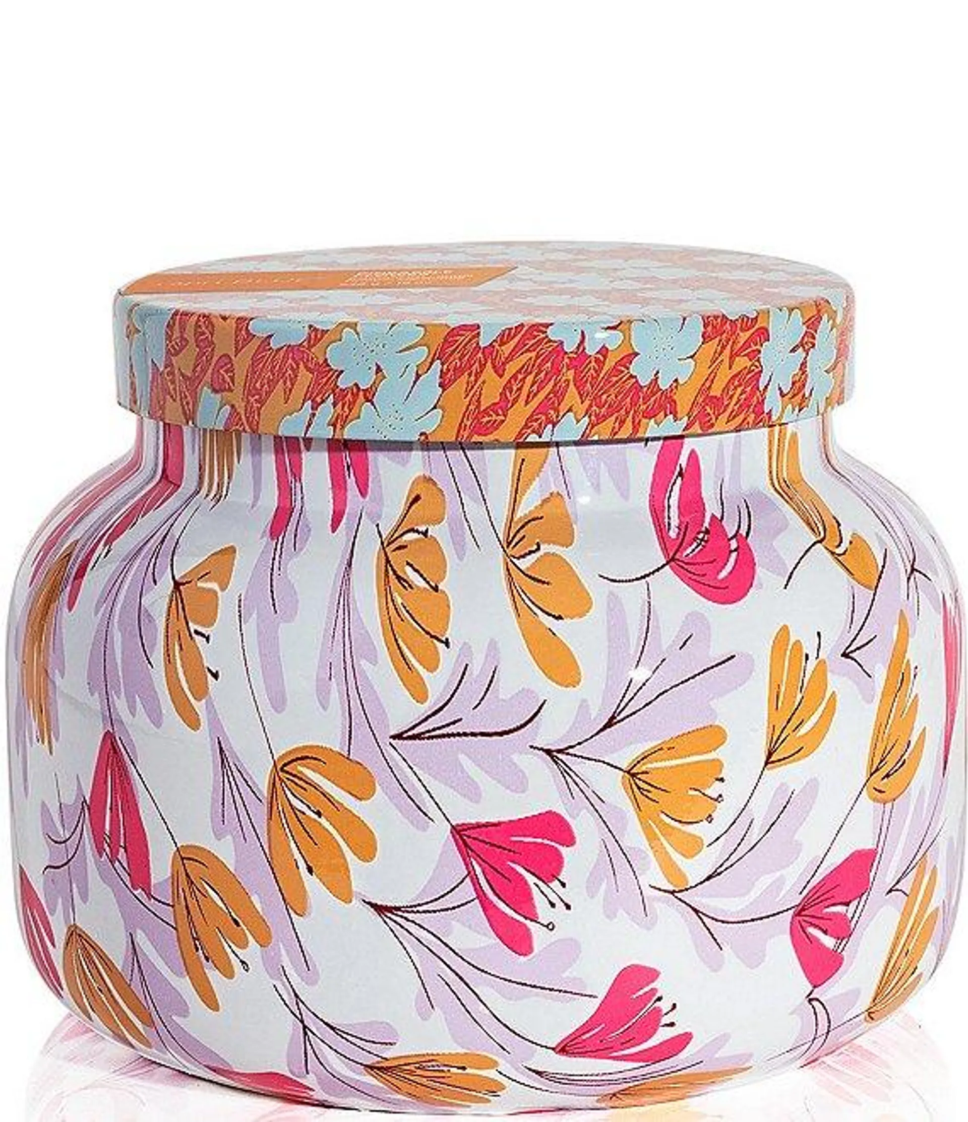 Pineapple Flower Pattern Play Signature Jar, 19 oz.