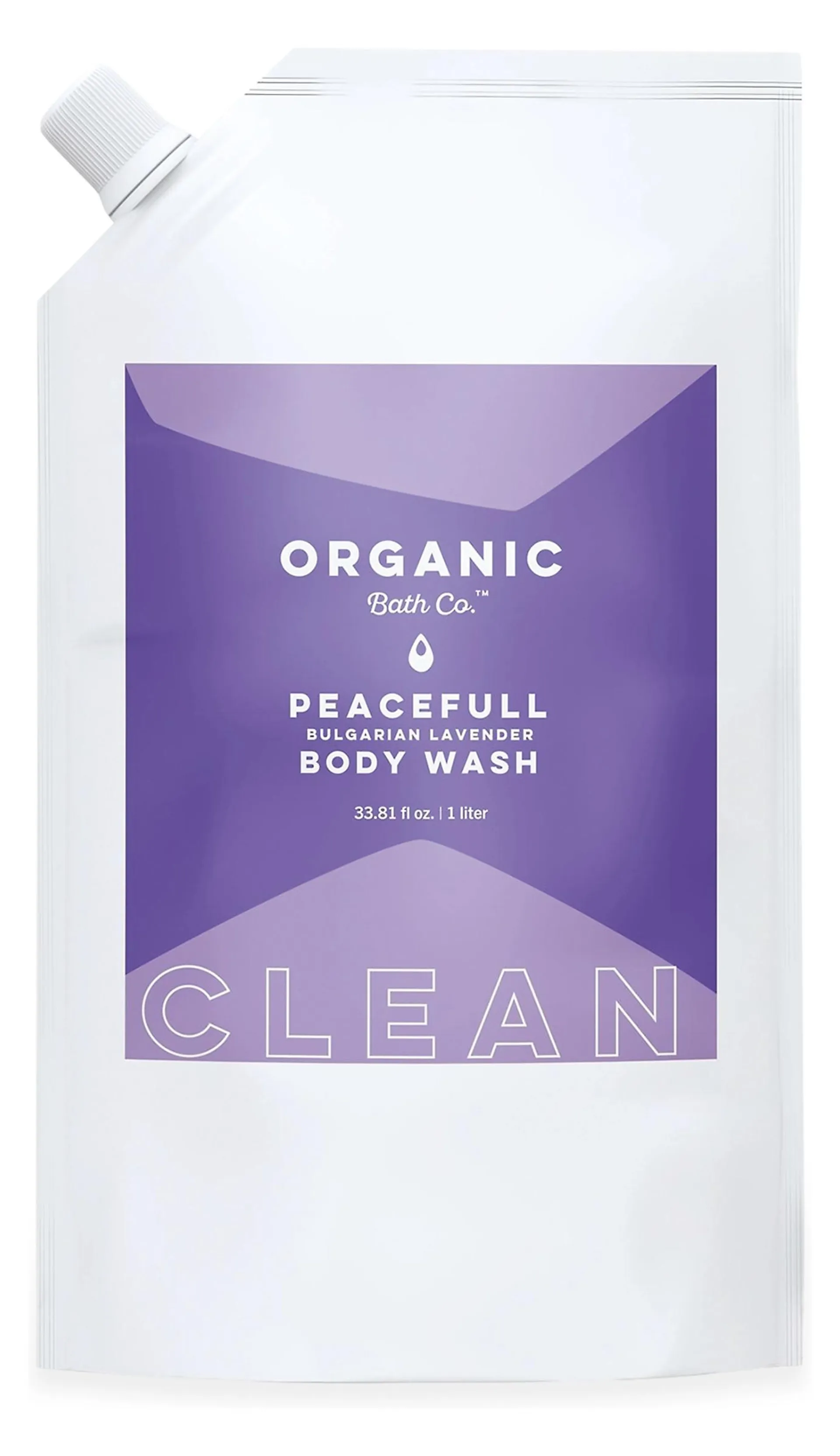 Organic Bath Company - Body Wash 33.81oz Refill in PeaceFull