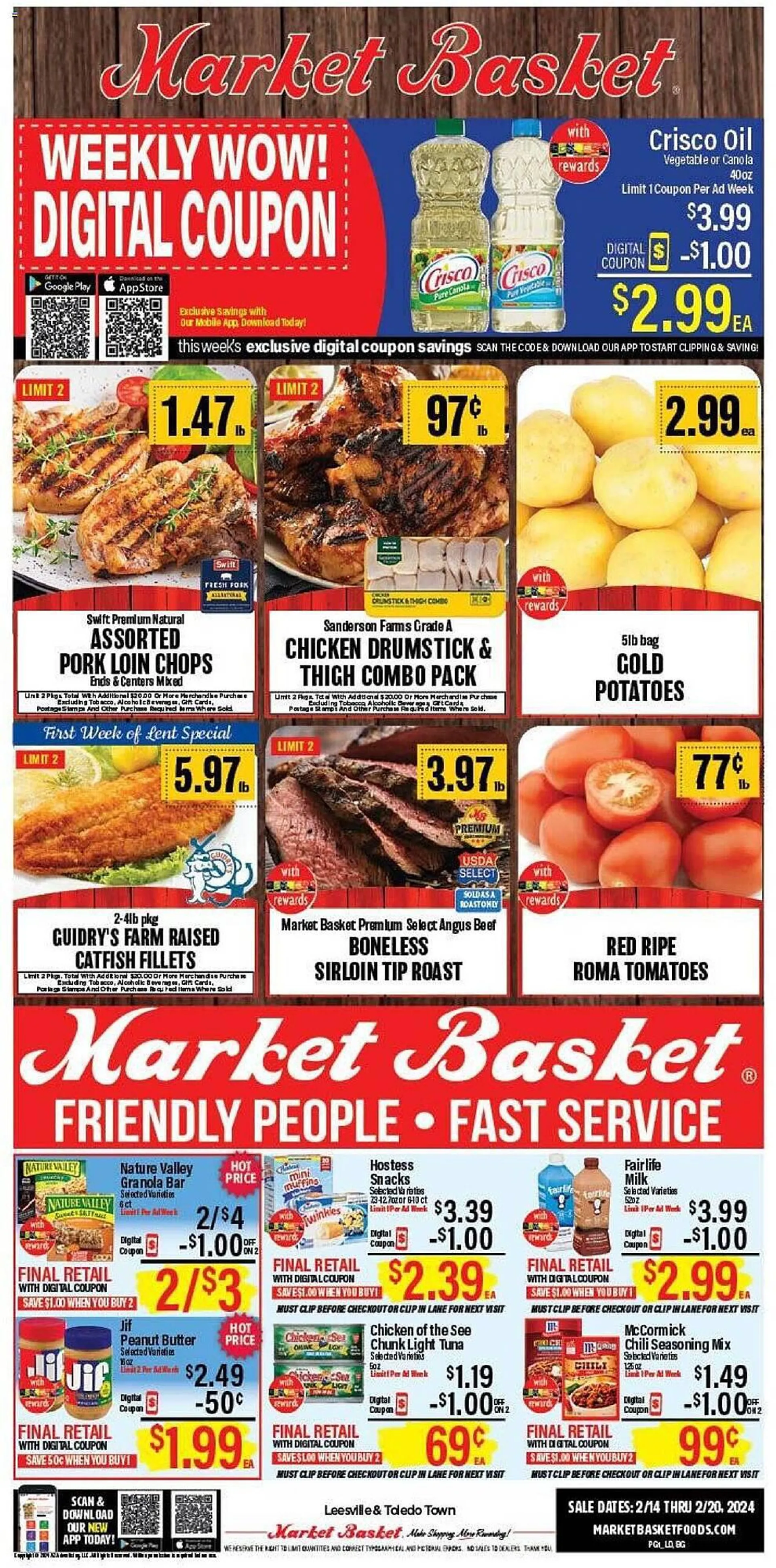 Weekly ad Market Basket Weekly Ad from February 14 to February 20 2024 - Page 