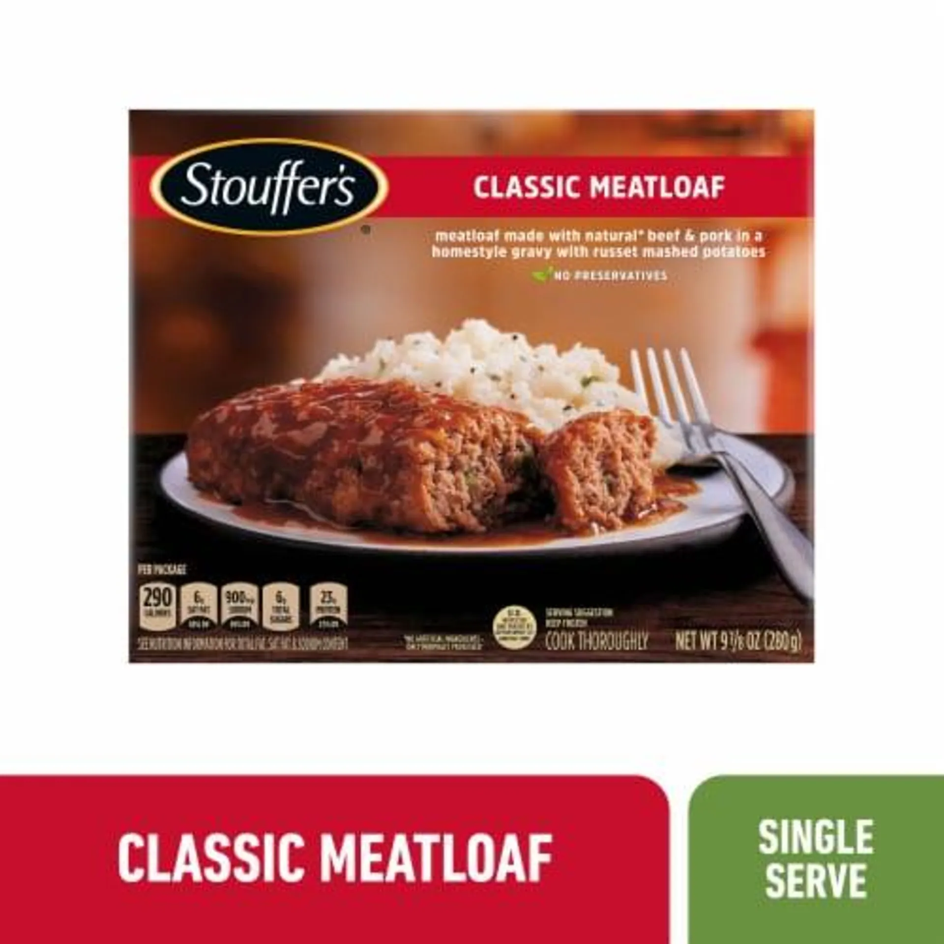 Stouffer's Classic Meatloaf Frozen Meal