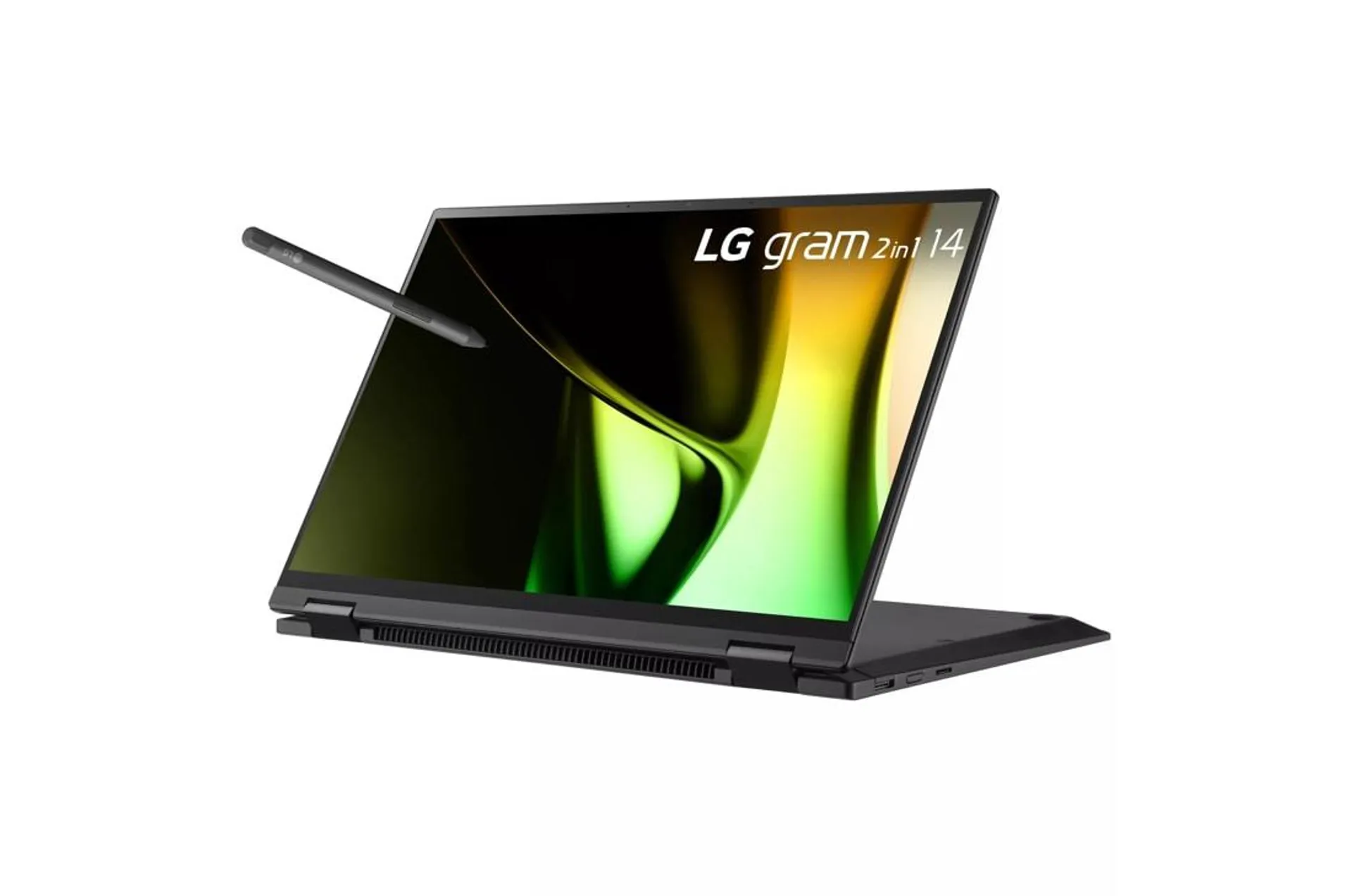 LG gram 14” 2in1 Lightweight Laptop, Intel® Evo™ Edition - Intel® Core™ Ultra 5 processor, Windows 11 Home, 16GB RAM, 512GB SSD, Black