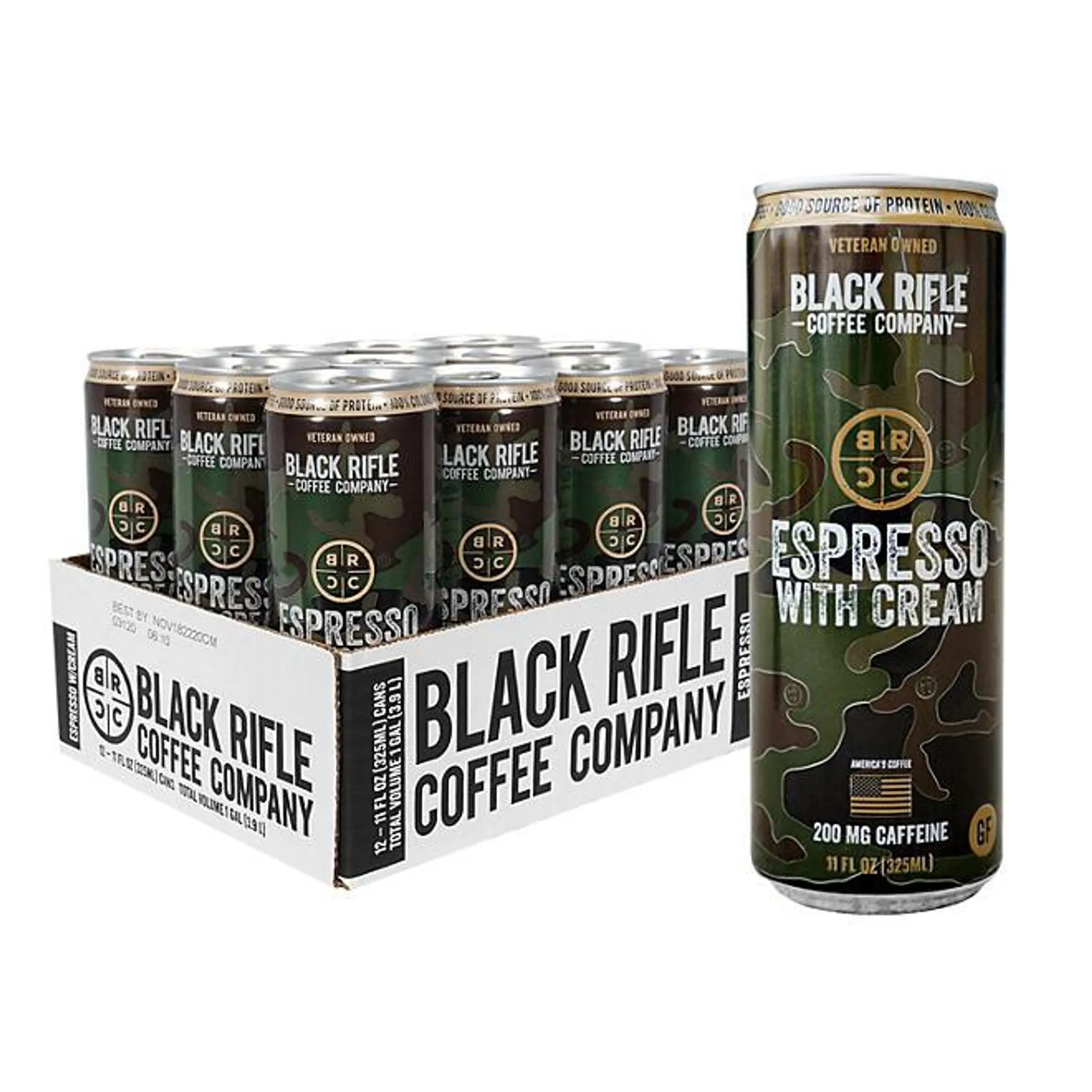 Black Rifle Coffee Company Espresso Cream (11 fl. oz., 12 pk.)