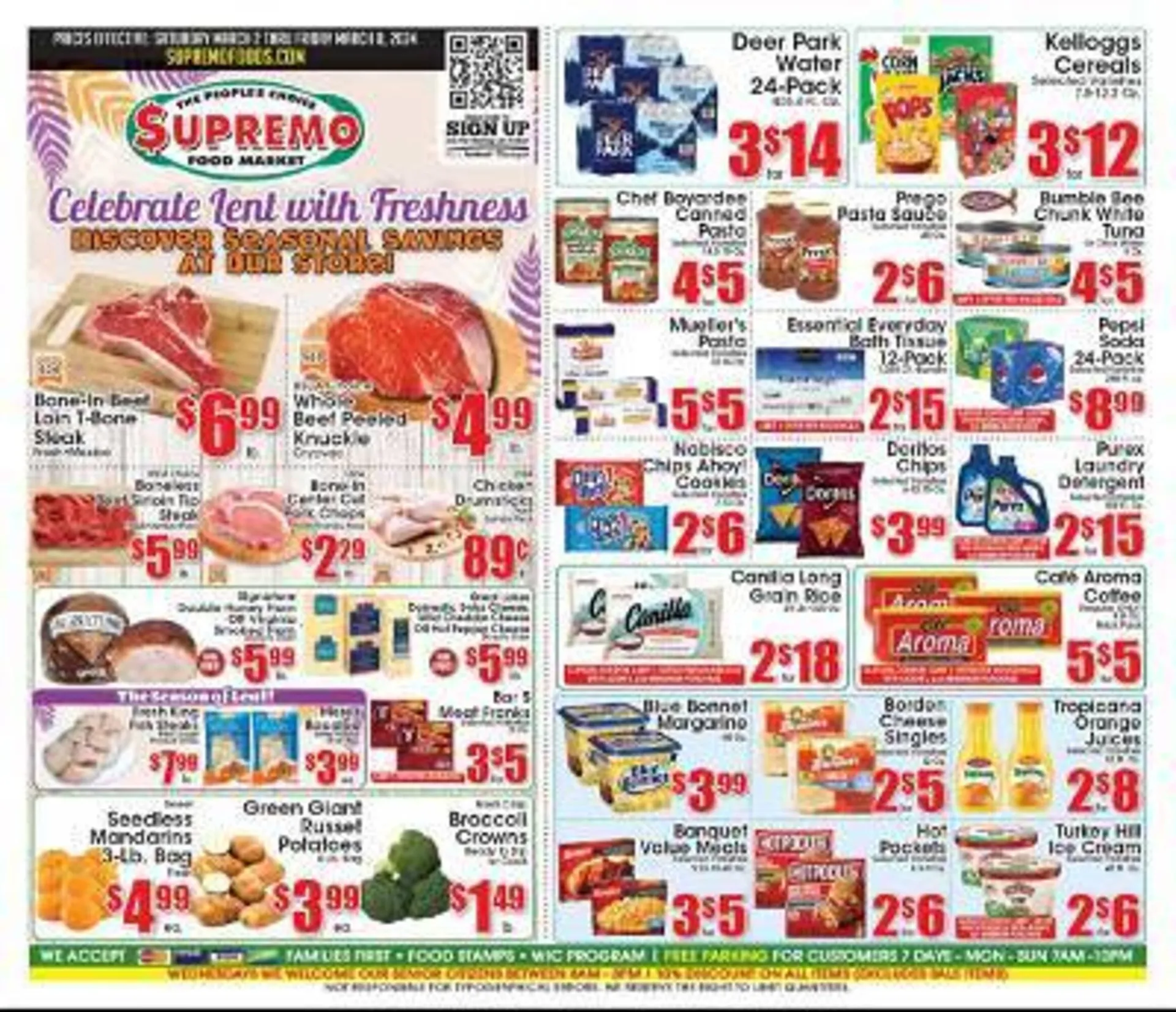 Weekly ad Supremo Foods Inc Weekly Ad from March 2 to March 8 2024 - Page 