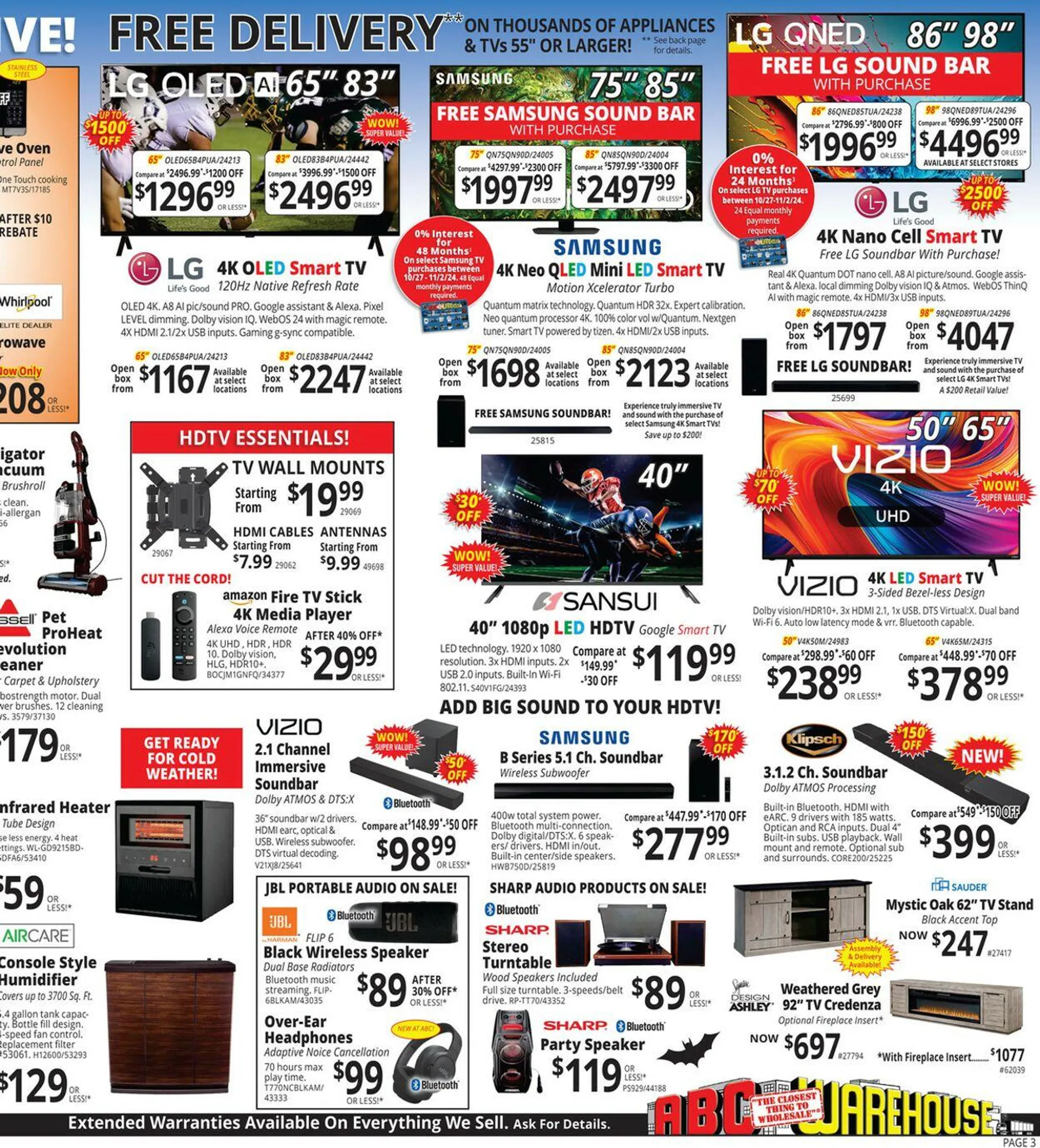 Weekly ad ABC Warehouse Current weekly ad from October 27 to November 2 2024 - Page 3