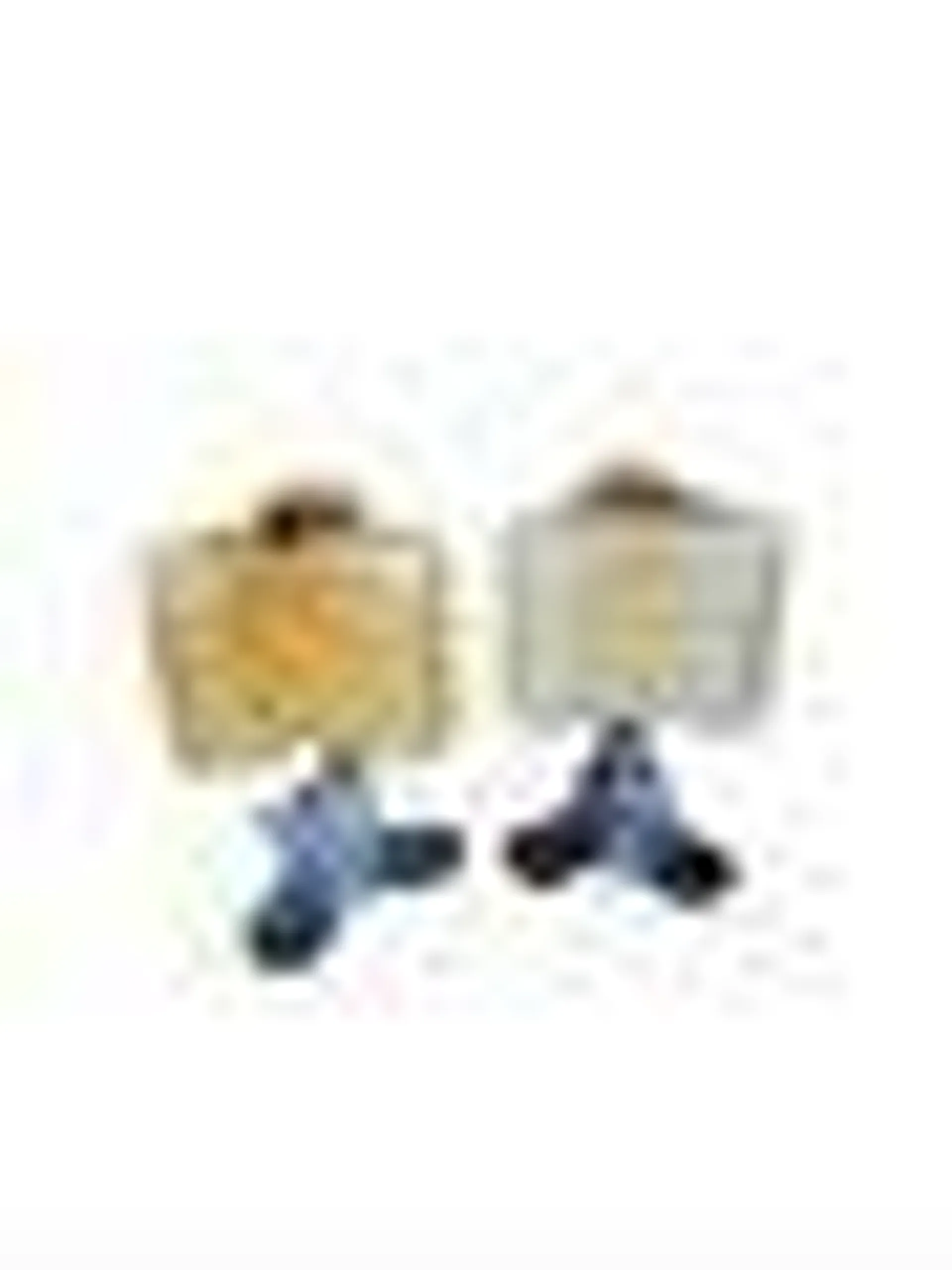 Vintage Glass Lampshades, Set of 2