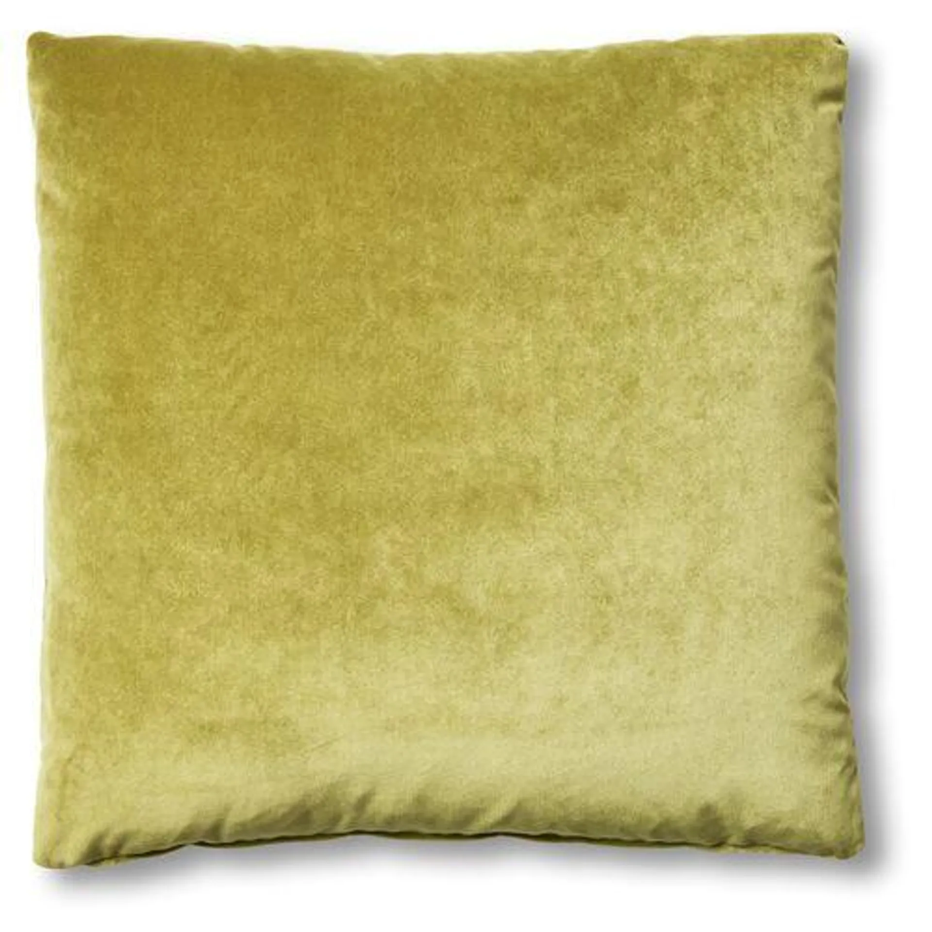 Hazel Pillow, Chartreuse Velvet