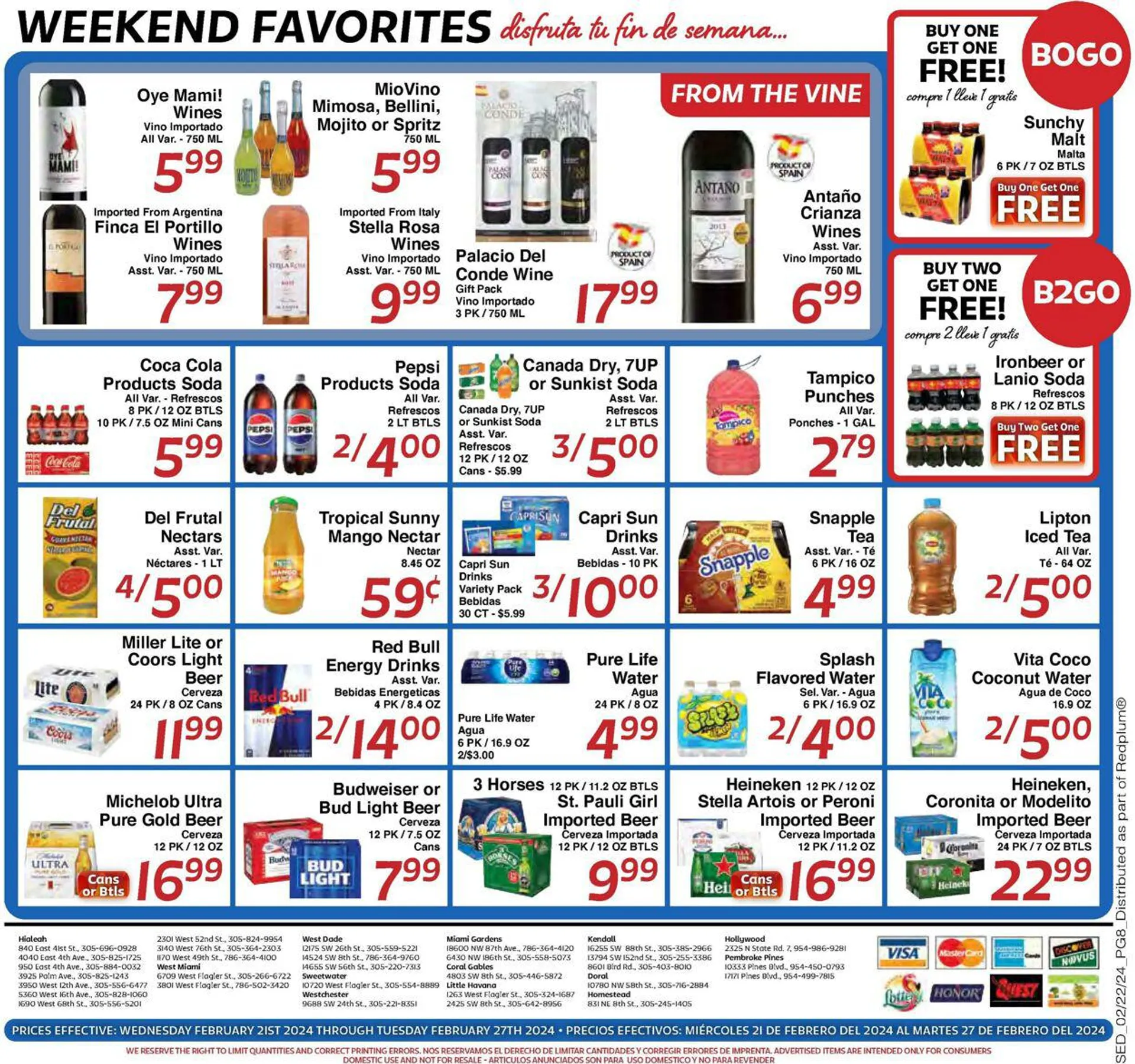 Weekly ad Sedano's from February 21 to February 27 2024 - Page 8