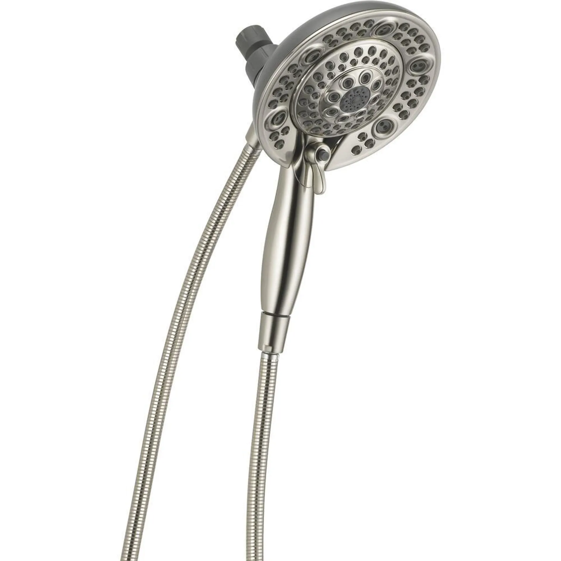 Delta® In2ition® 5-Spray Setting Brushed Nickel Fixed Mount & Handheld Showerhead Combo