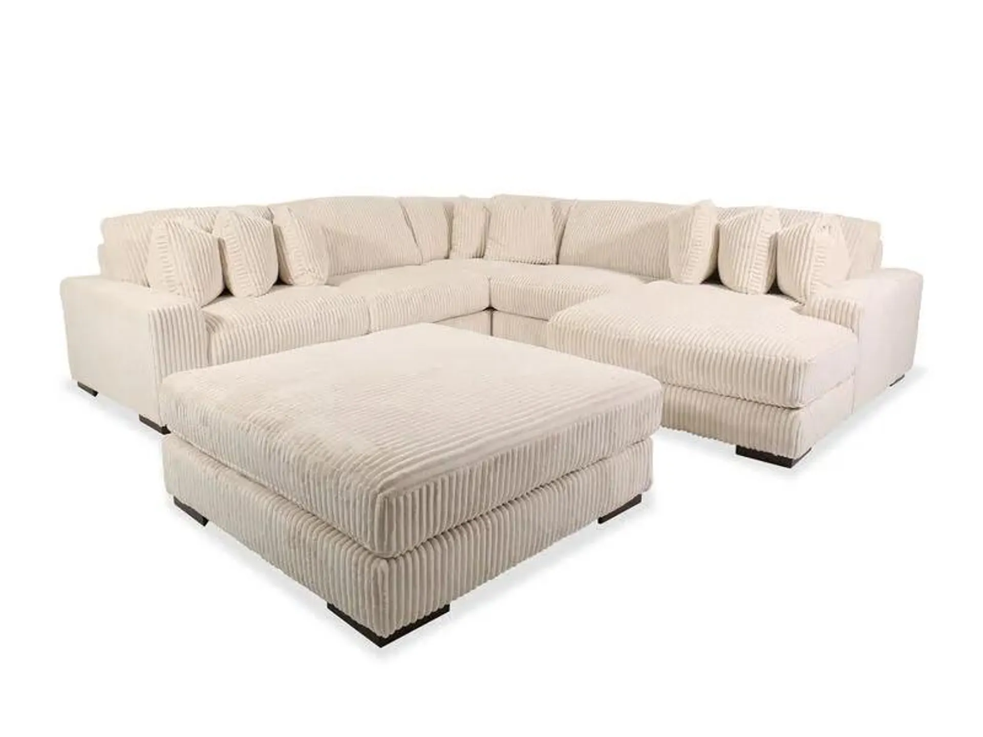 Lindyn Living Room Set in Ivory