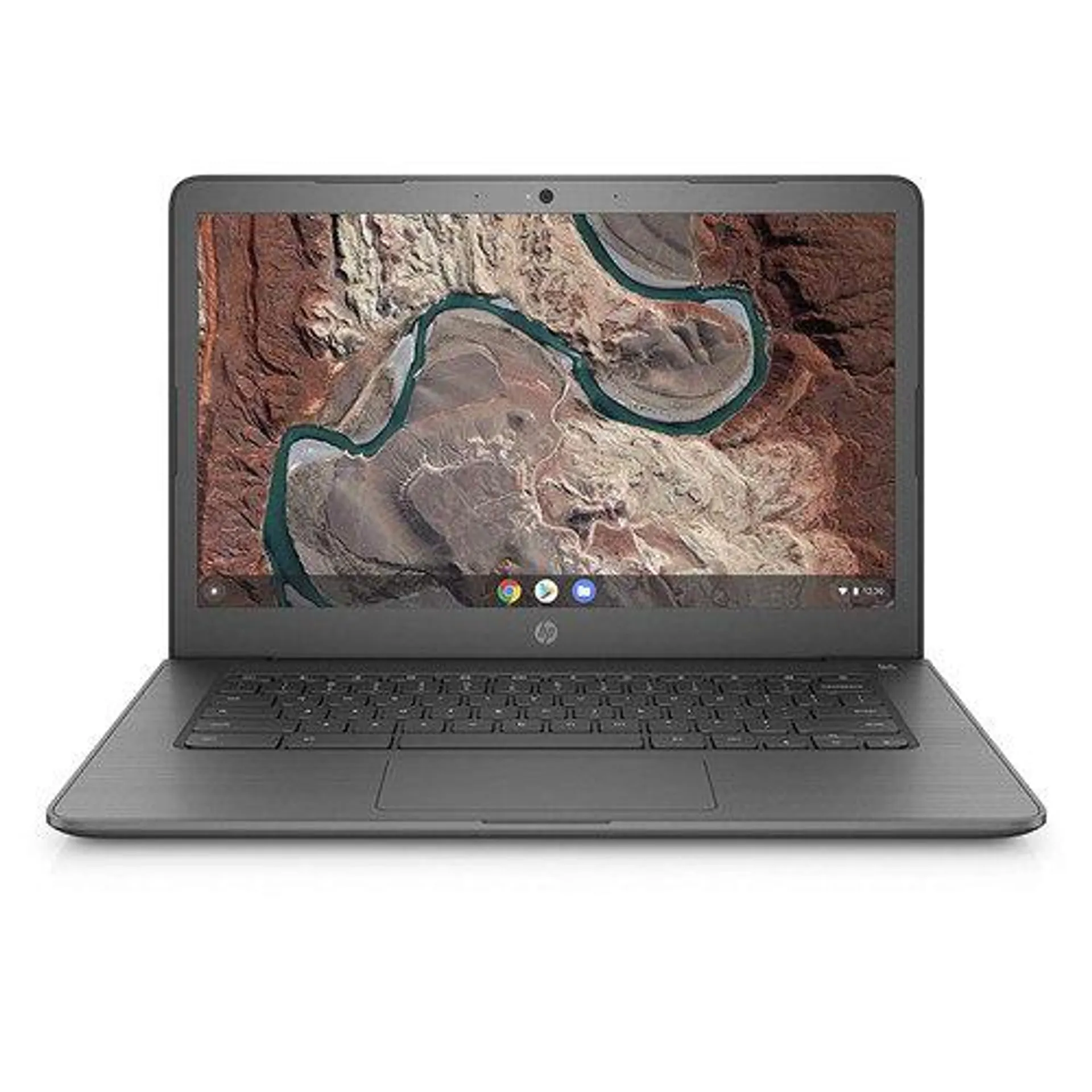Hewlett Packard Chromebook 14-inch HD Non-Touch Laptop with 180-degree Hinge - Grey