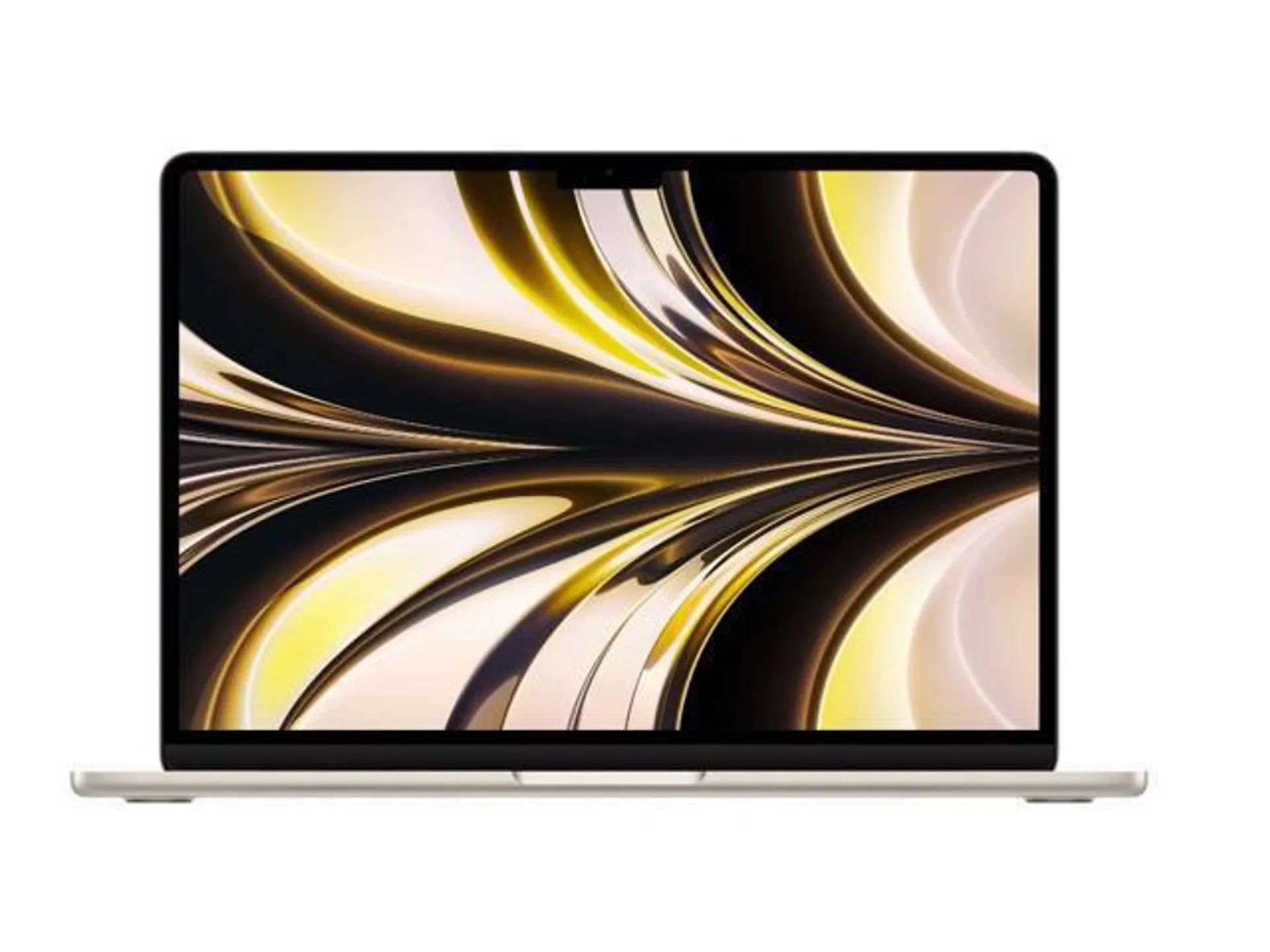 MacBook Air 13" MLY33LL/A 2022 Apple M2/8-core GPU 8GB RAM 256GB SSD - Starlight (Refreshed)