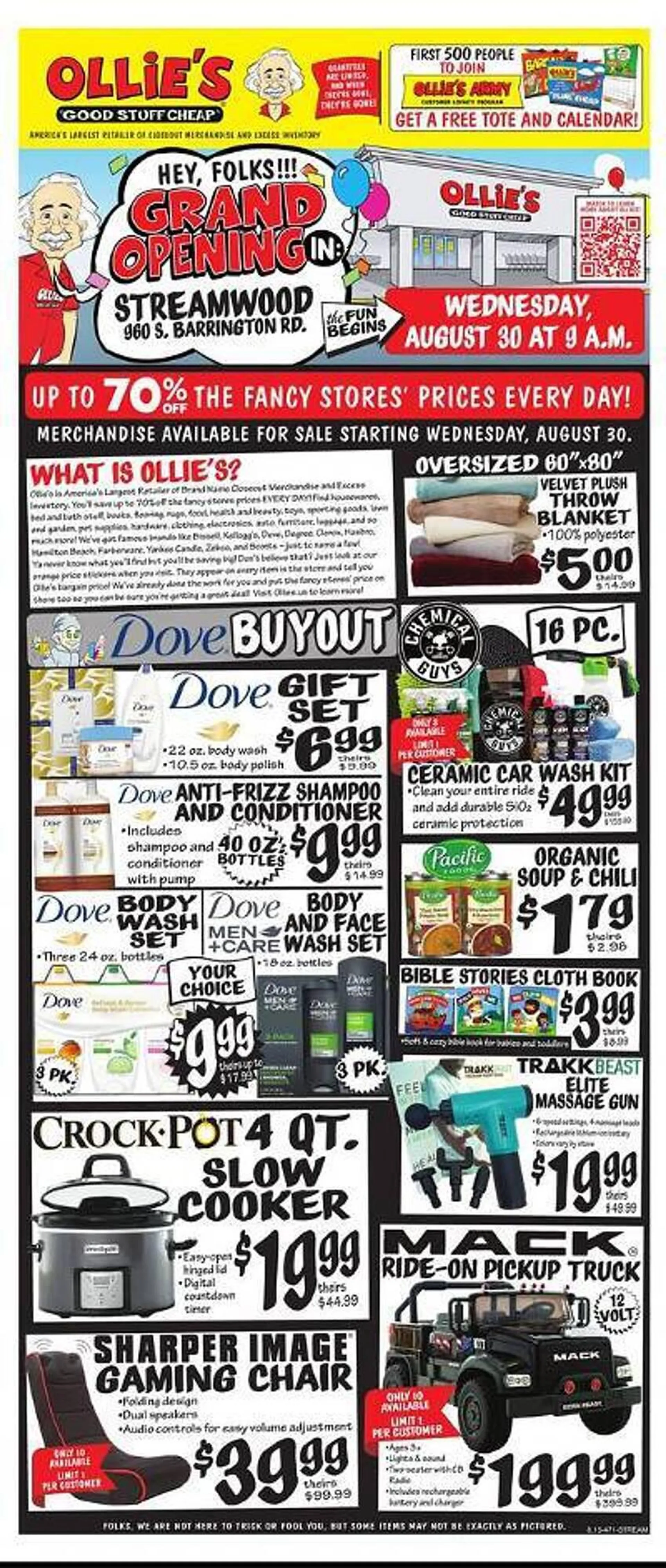 Ollie's ad | Ollie's Deals | Valid until Sep 6