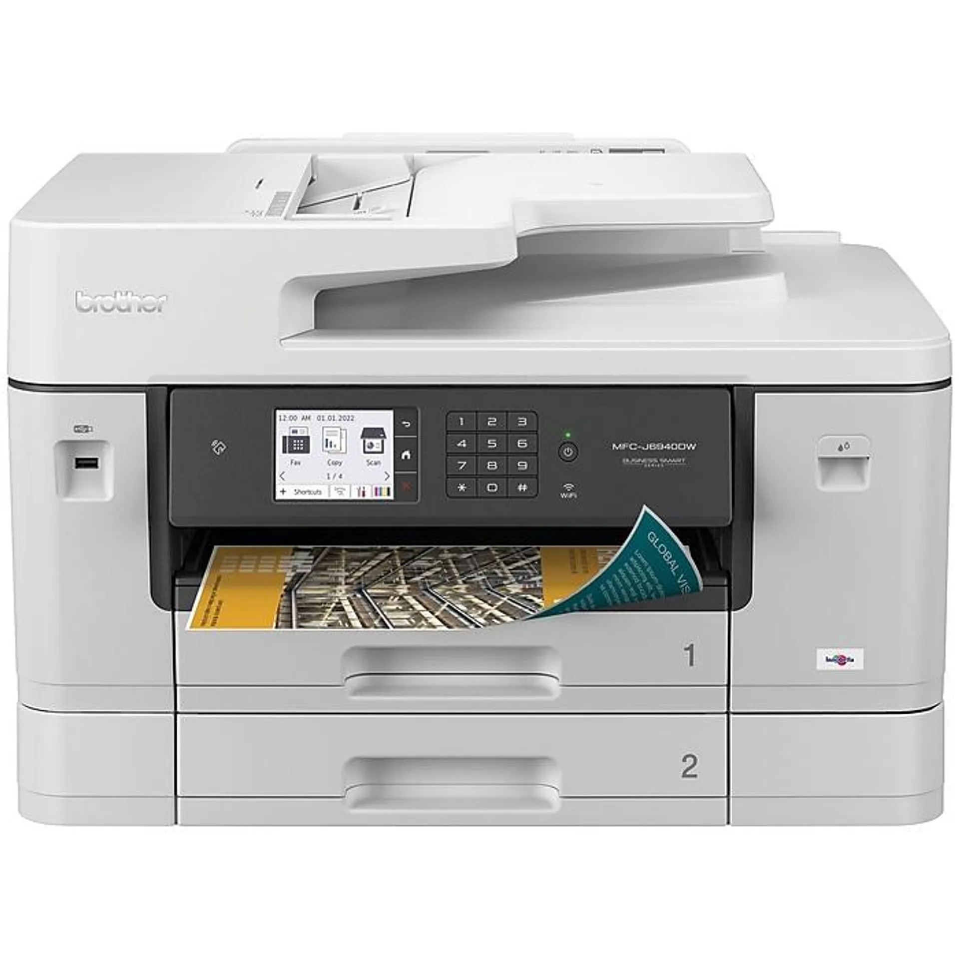 Brother MFC-J6940DW Color Inkjet All-in-One Printer Print,