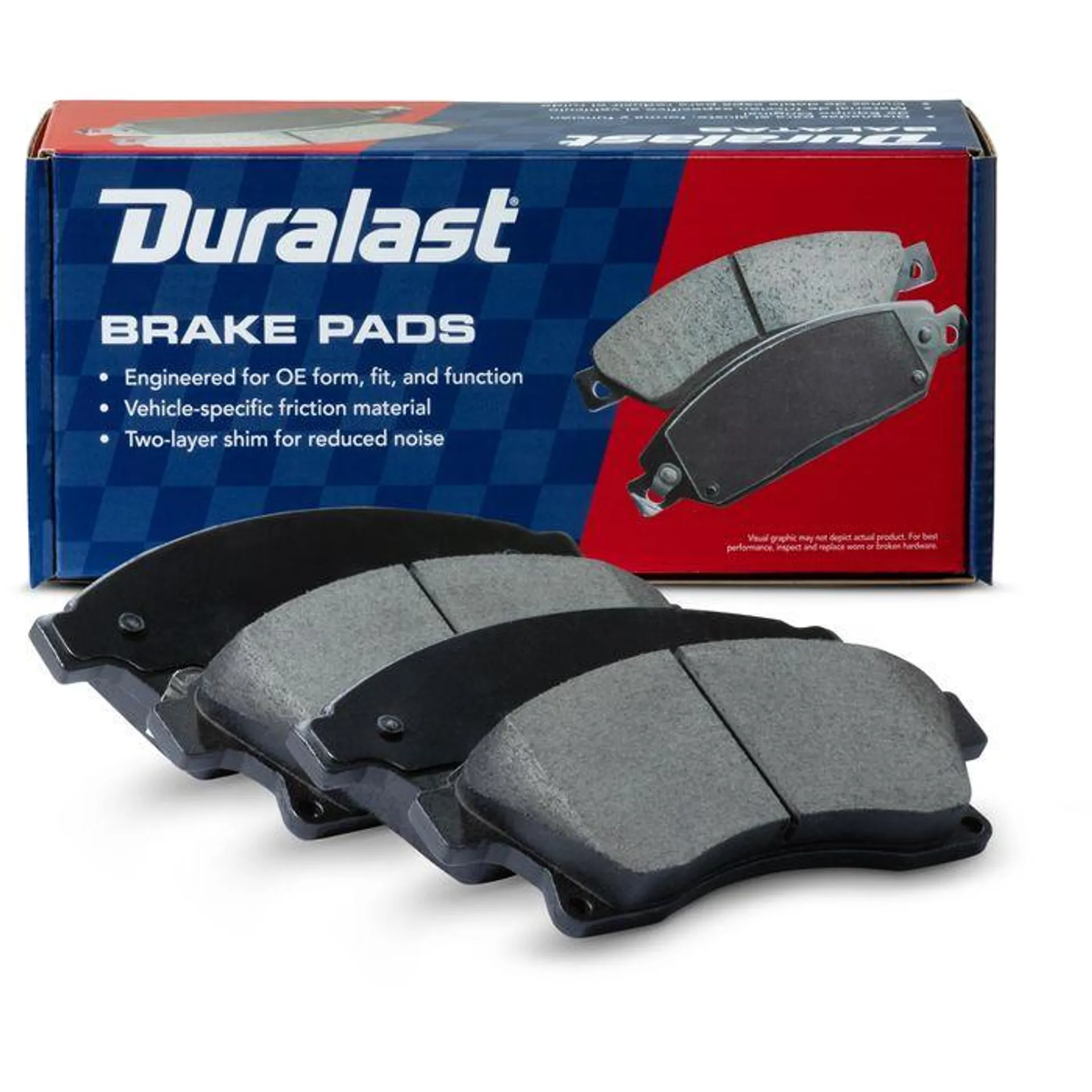 Duralast Ceramic Brake Pads MKD1019